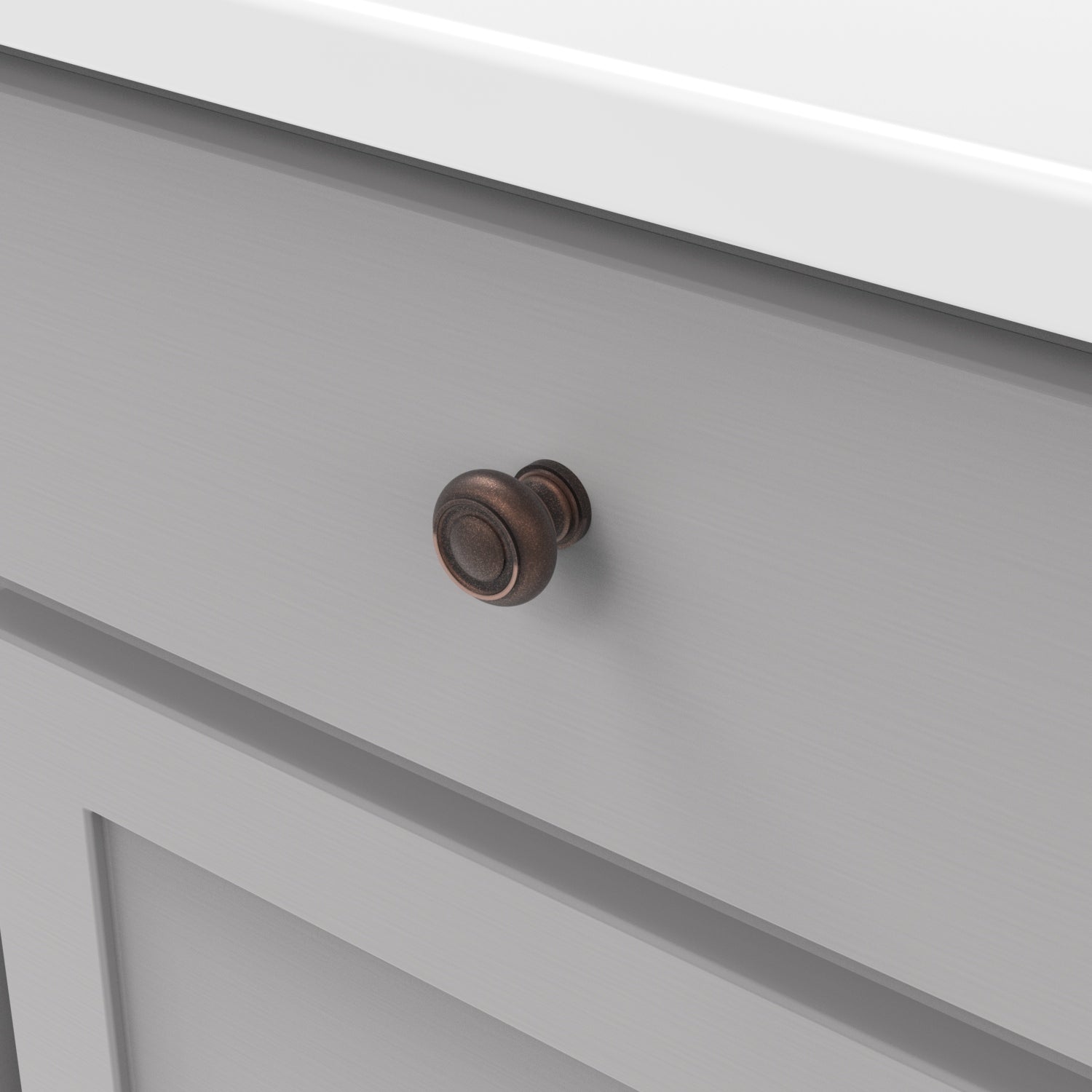 Hickory Hardware Cottage Knob 1-1/4 Inch Diameter Hickory Hardware