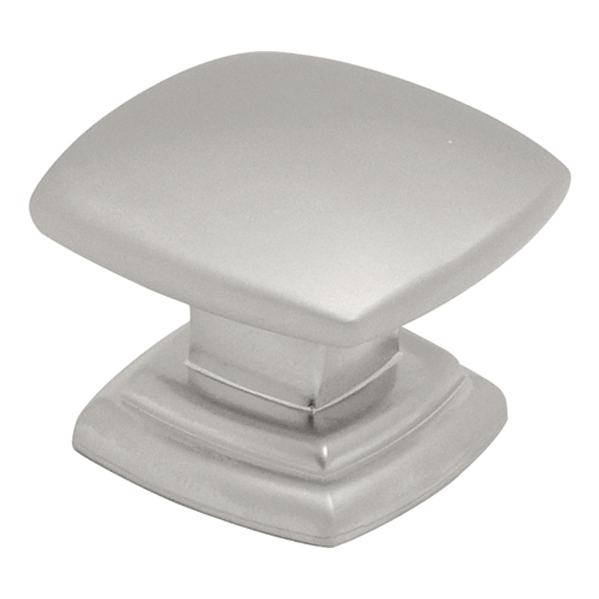 Hickory Hardware Euro-Contemporary Knob 1-1/2 Inch Square Hickory Hardware