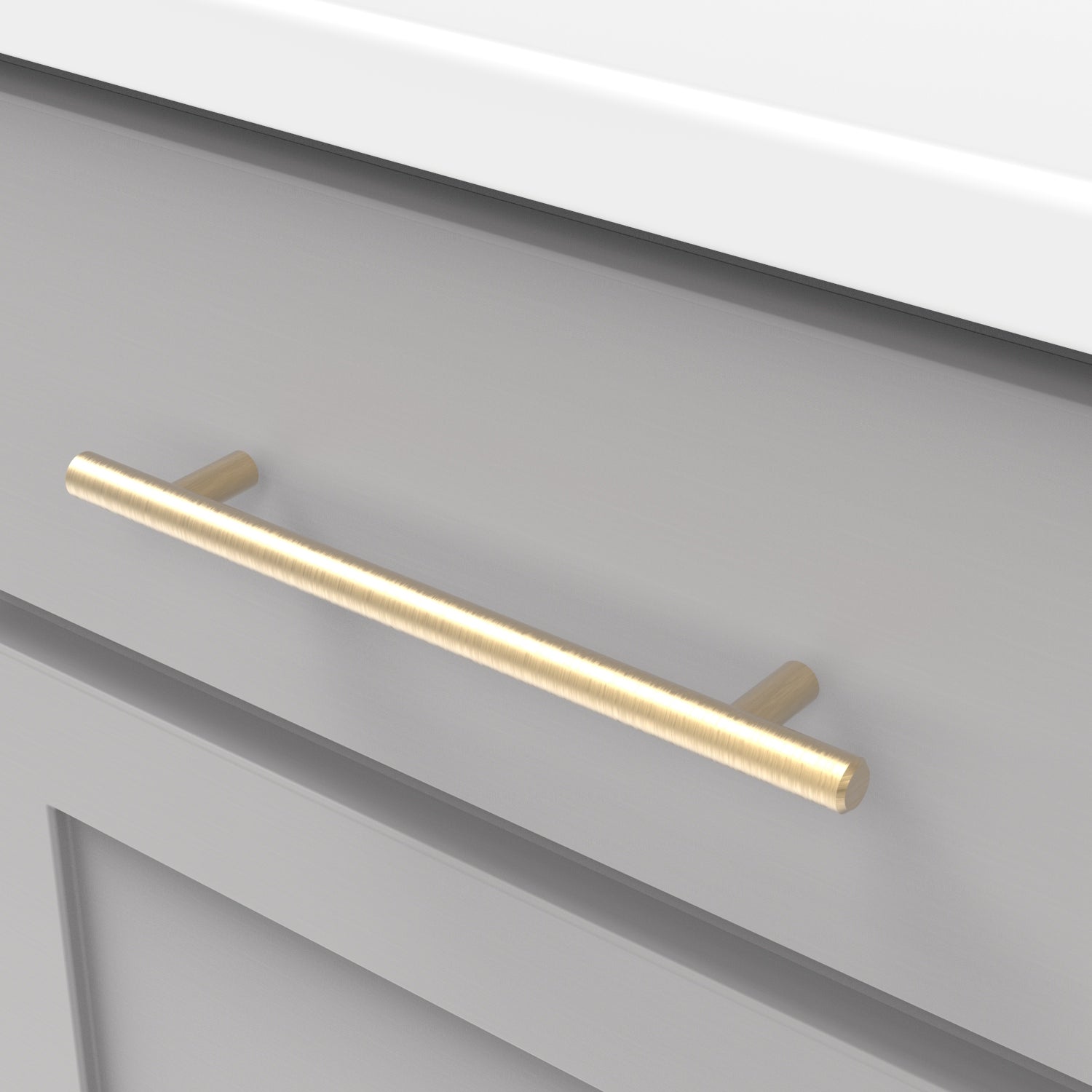 Hickory Hardware Bar Pulls Pull 6-5/16 Inch (160mm) Center to Center Hickory Hardware