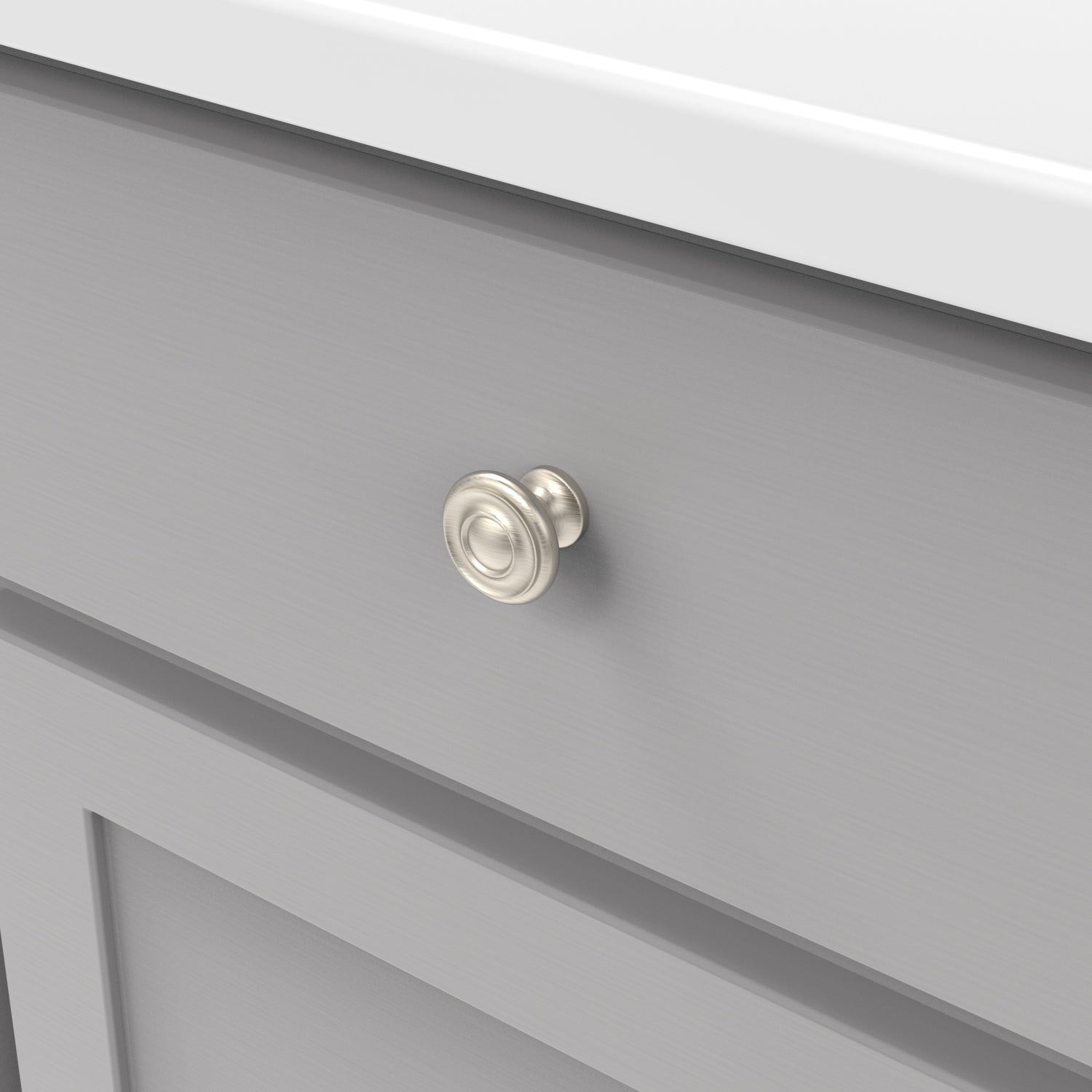 Hickory Hardware Cottage Knob 1-1/4 Inch Diameter Hickory Hardware