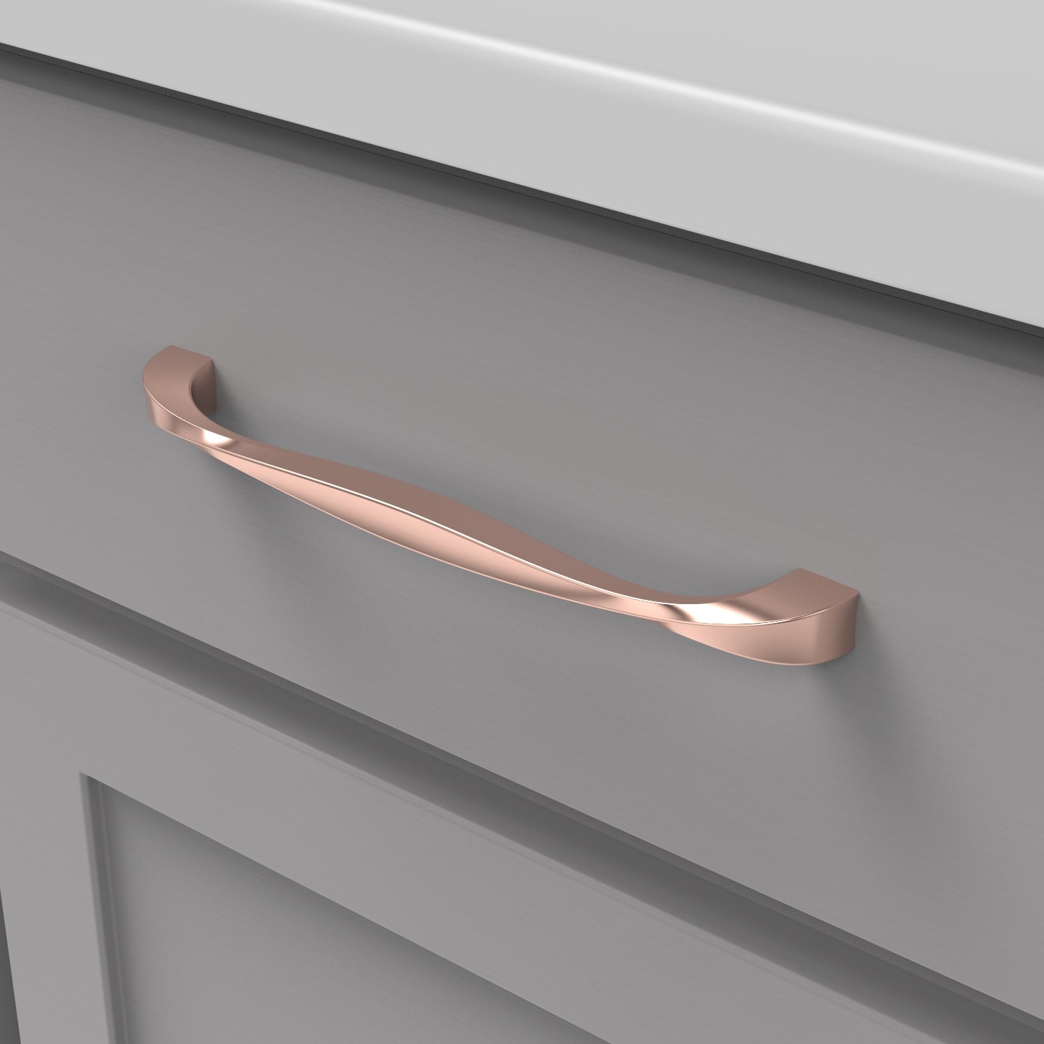 Hickory Hardware Twist Pull 7-9/16 Inch (192mm) Center to Center Hickory Hardware