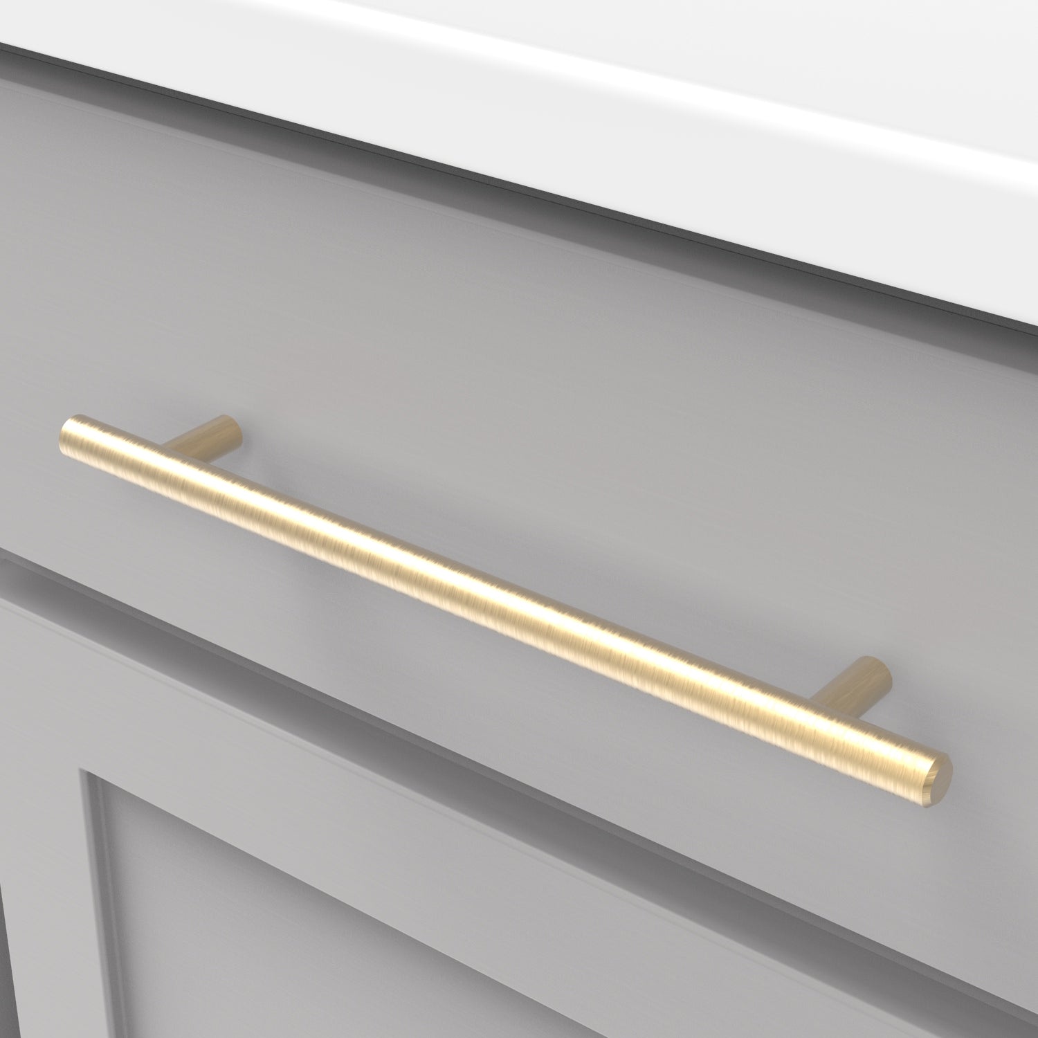 Hickory Hardware Bar Pulls Pull 7-9/16 Inch (192mm) Center to Center Hickory Hardware