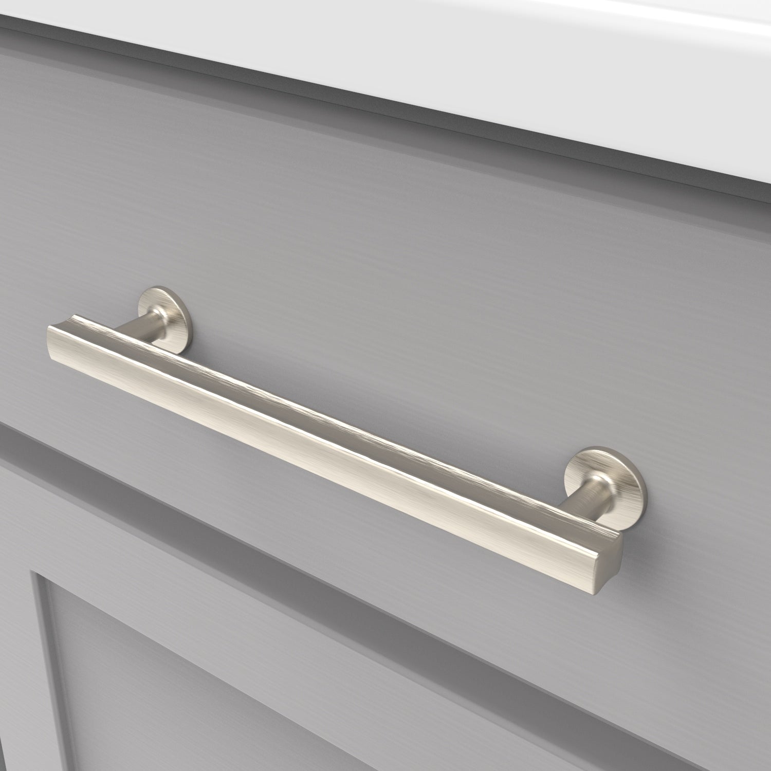 Hickory Hardware Woodward Pull 6-5/16 Inch (160mm) Center to Center Hickory Hardware