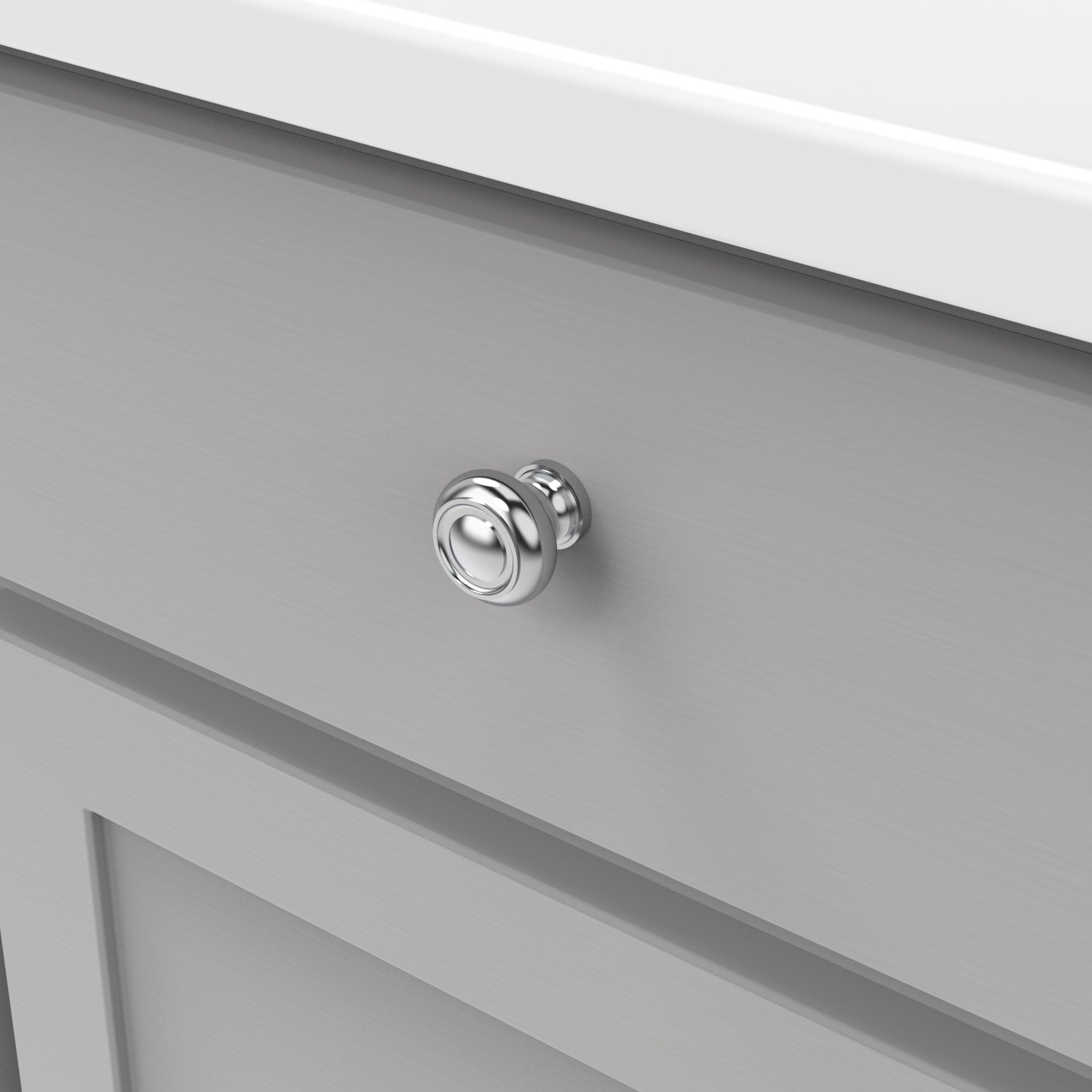 Hickory Hardware Cottage Knob 1-1/4 Inch Diameter Hickory Hardware