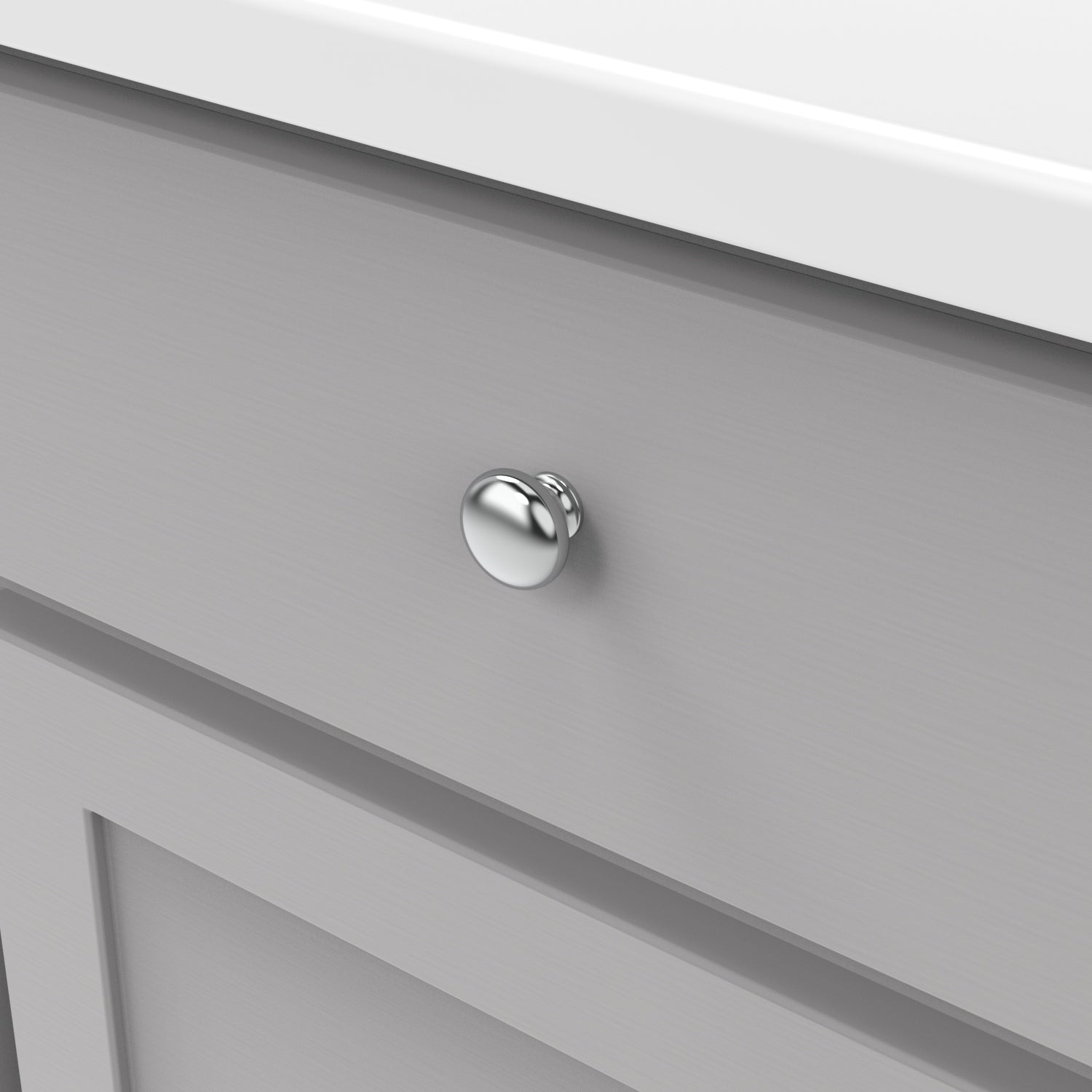 Hickory Hardware Cottage Knob 1-1/8 Inch Diameter Hickory Hardware