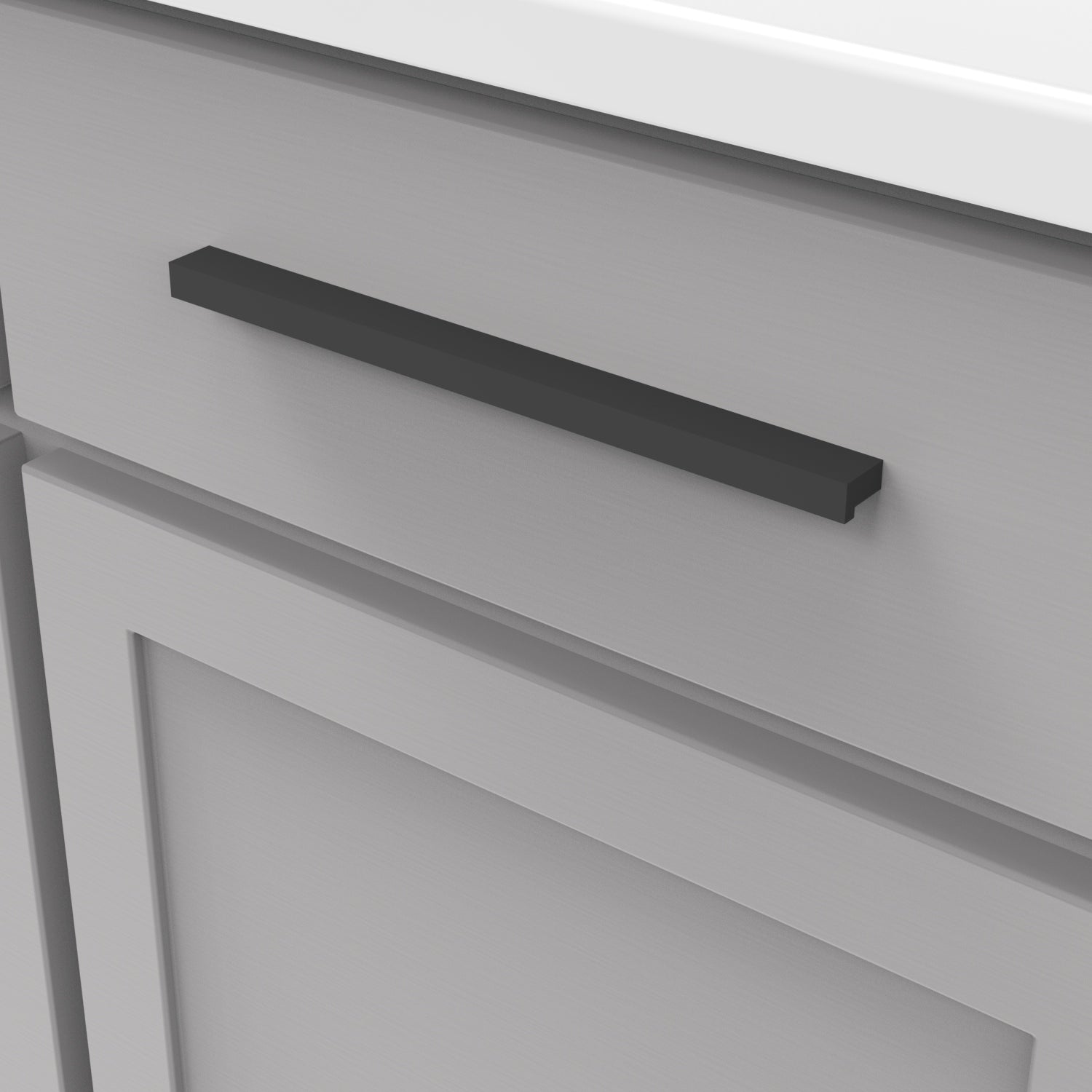 Hickory Hardware Streamline Pull 7-9/16 Inch (192mm) Center to Center Hickory Hardware