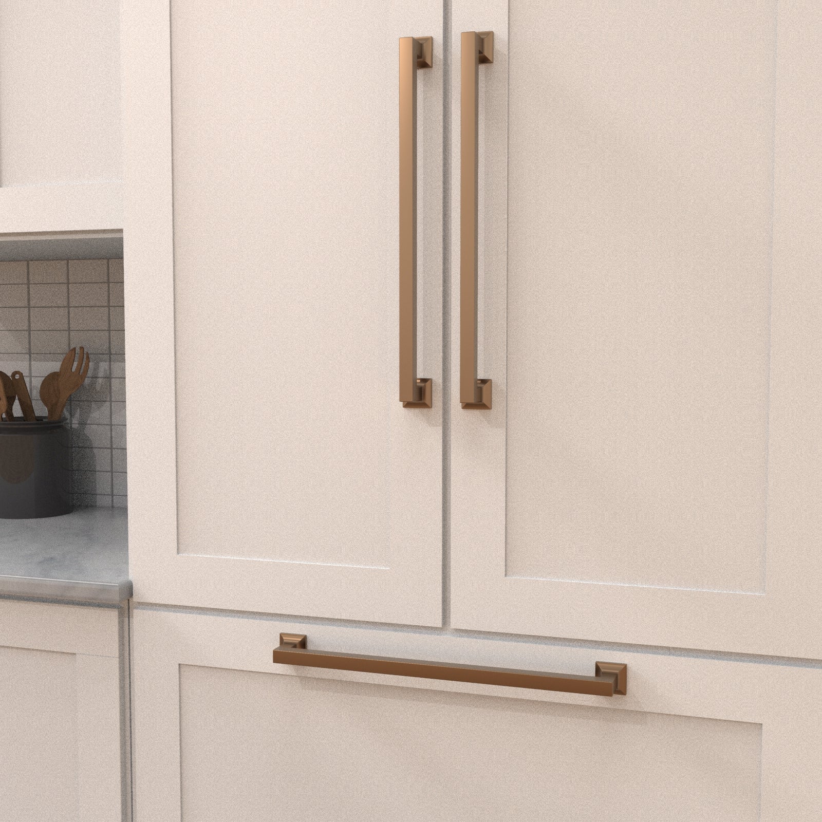Hickory Hardware Studio Appliance Pull 18 Inch Center to Center Hickory Hardware