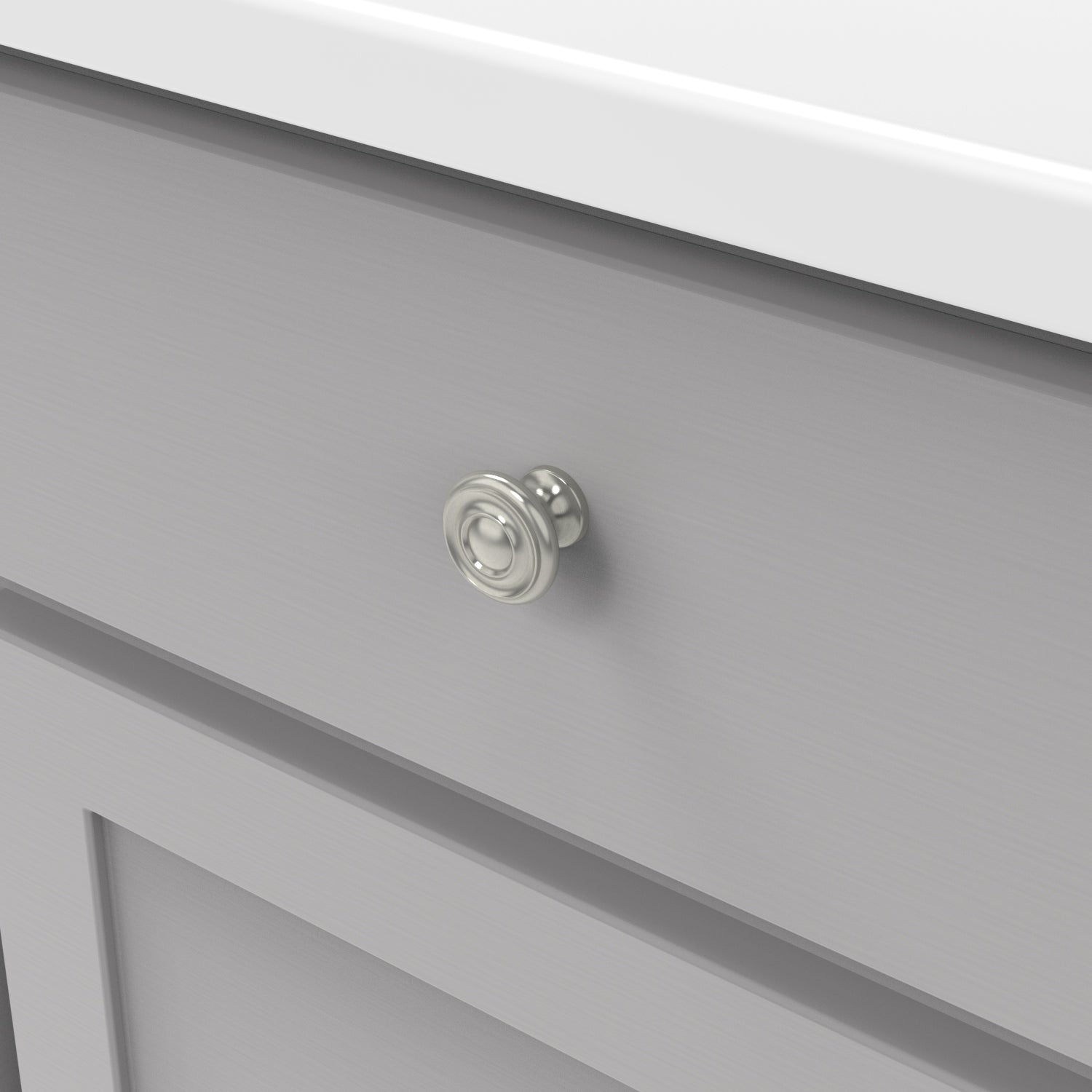 Hickory Hardware Cottage Knob 1-1/4 Inch Diameter Hickory Hardware