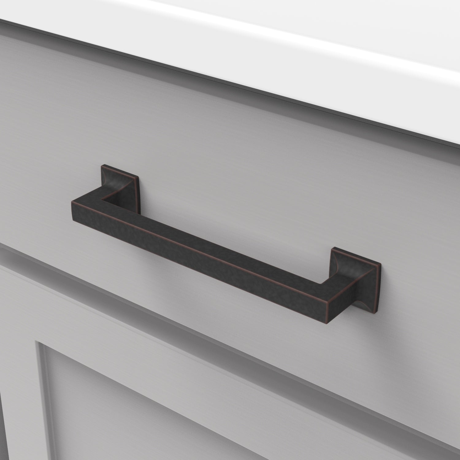 Hickory Hardware Studio Pull 6-5/16 Inch (160mm) Center to Center Hickory Hardware