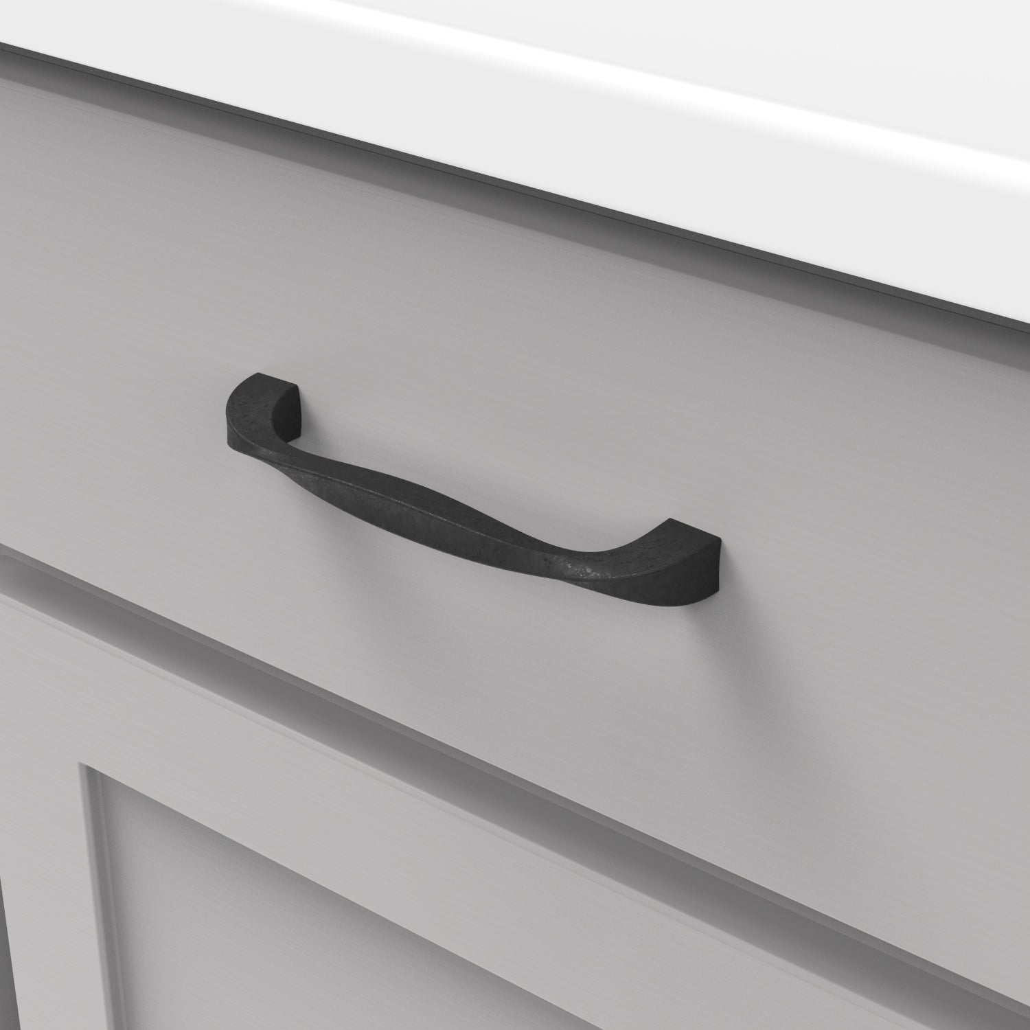 Hickory Hardware Twist Pull 5-1/16 Inch (128mm) Center to Center Hickory Hardware
