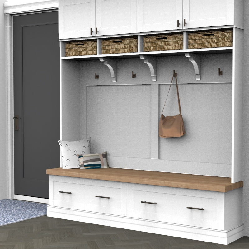 Hickory Hardware Bar Pulls Hook 7/8 Inch Center to Center Hickory Hardware