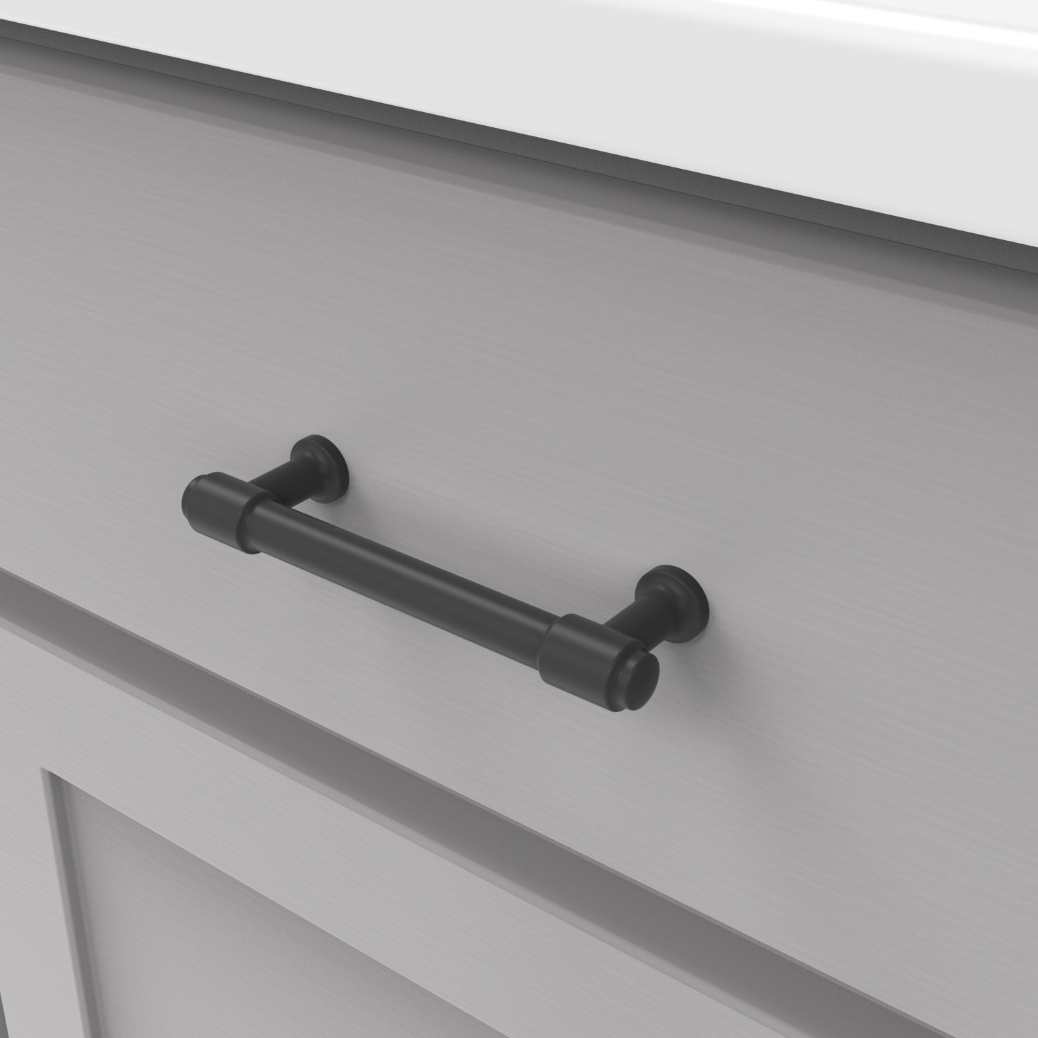 Hickory Hardware Piper Pull 3-3/4 Inch (96mm) Center to Center Hickory Hardware