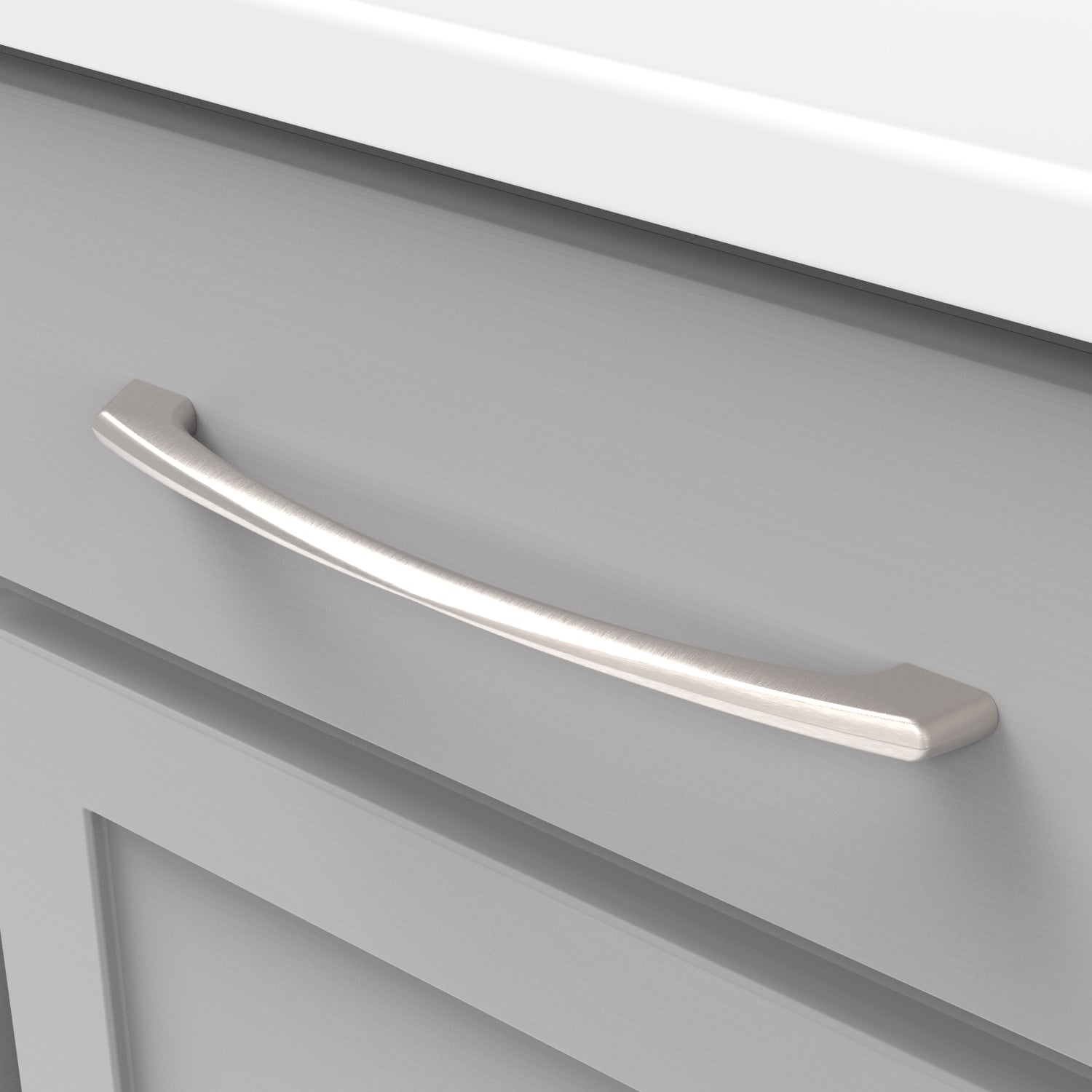 Hickory Hardware Greenwich Pull 8-13/16 Inch (224mm) Center to Center Hickory Hardware