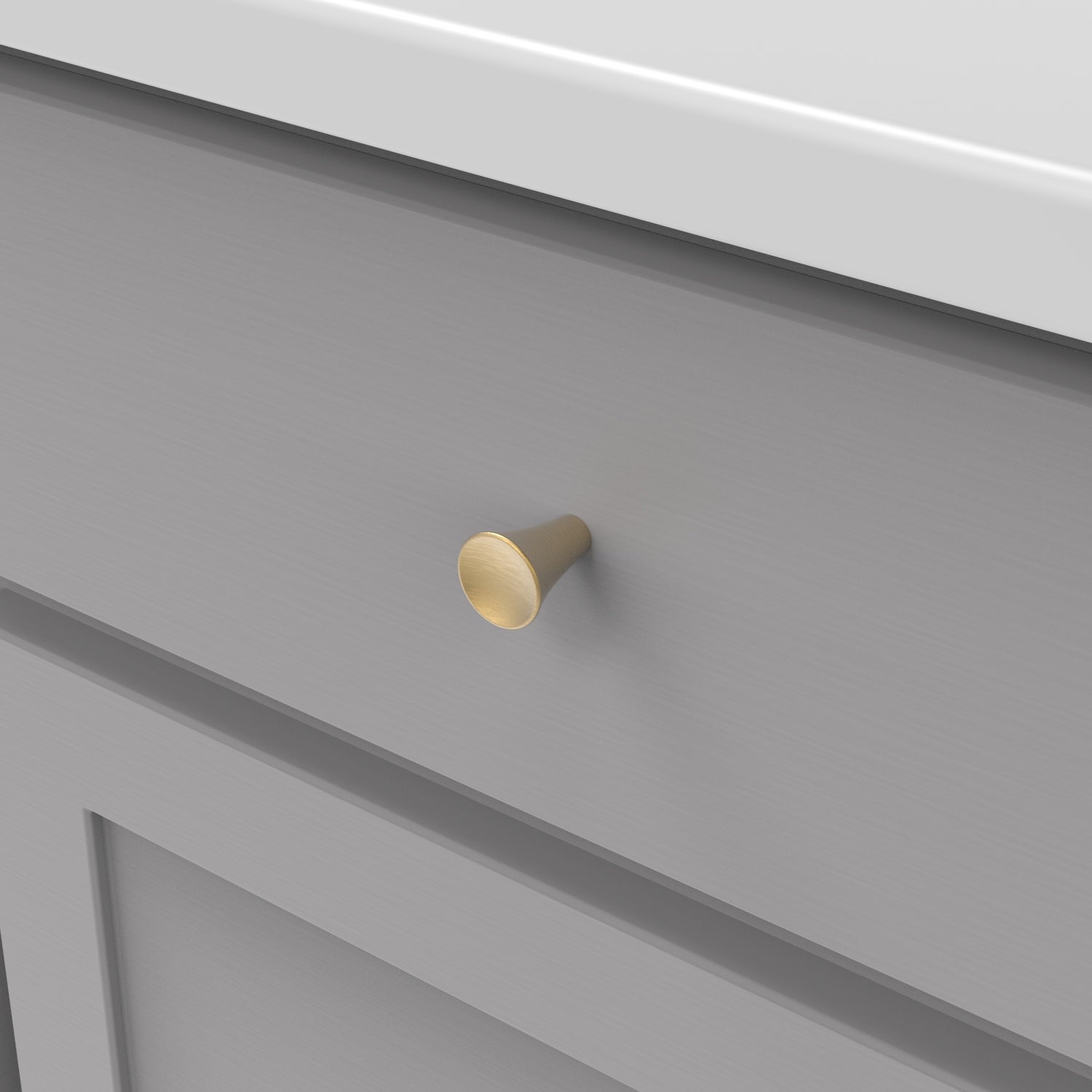 Hickory Hardware Maven Knob 15/16 Inch Diameter Hickory Hardware
