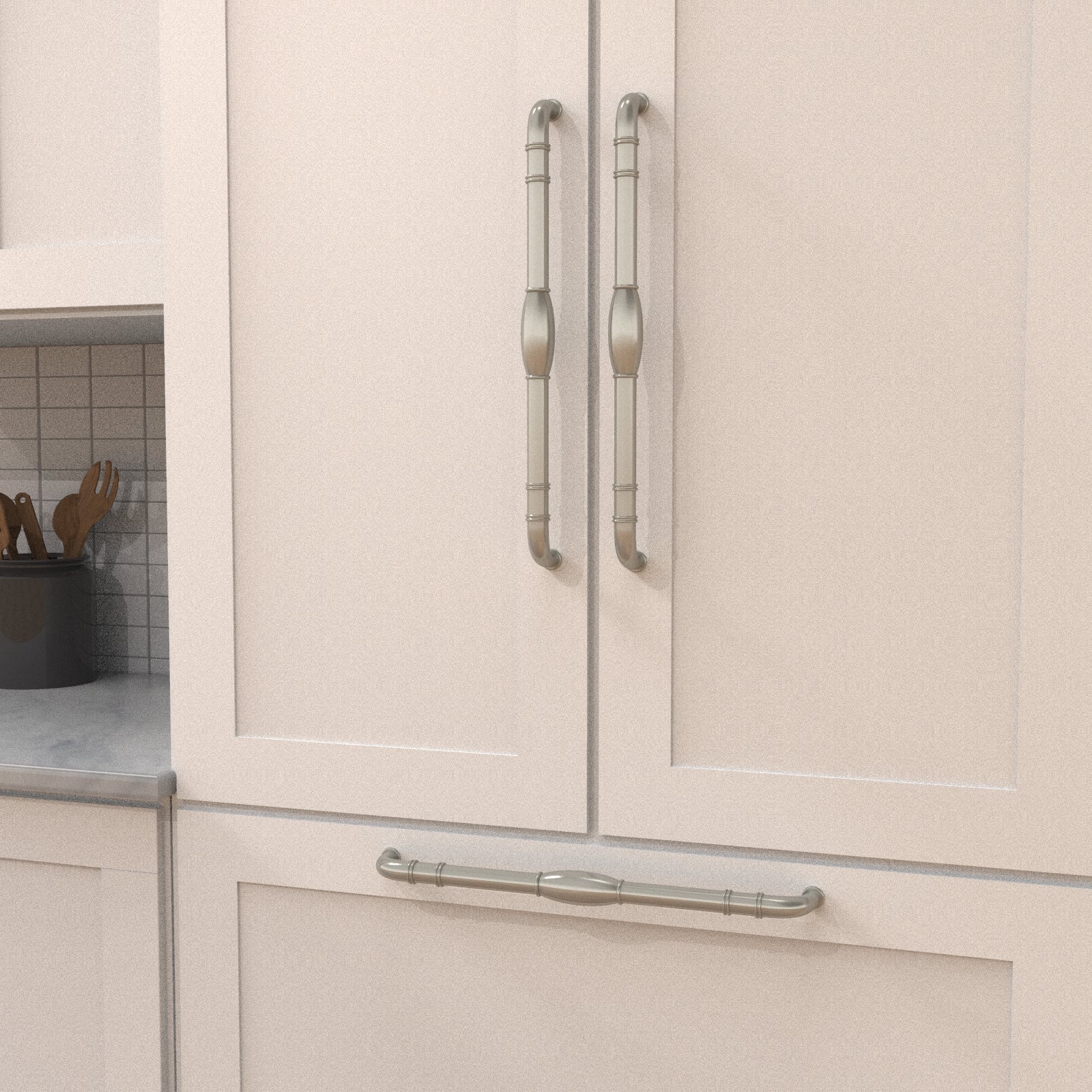 Hickory Hardware Williamsburg Appliance Pull 18 Inch Center to Center Hickory Hardware