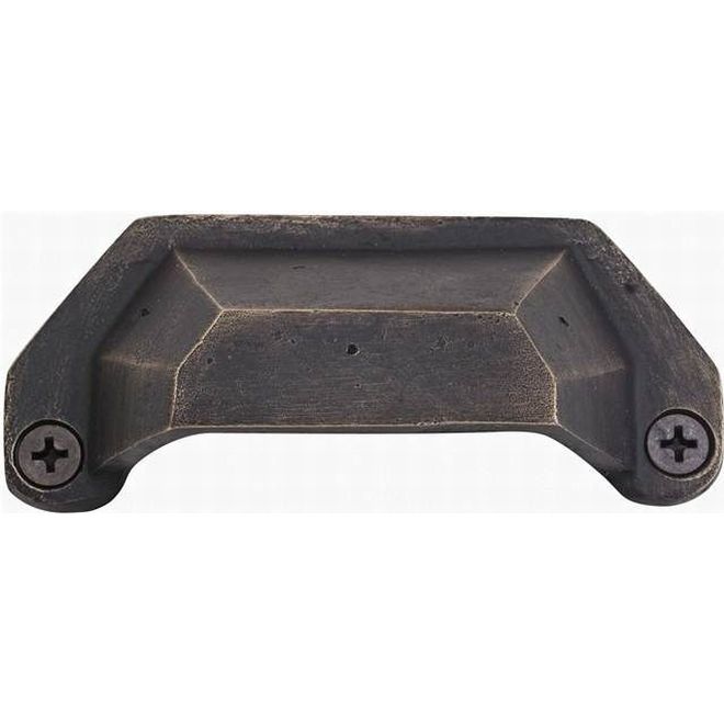 Emtek Bronze Bin Cabinet Pull 3" Center To Center Emtek