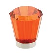 Emtek 1-1/4" Brookmont Tangelo Crystal Cabinet Knob Emtek