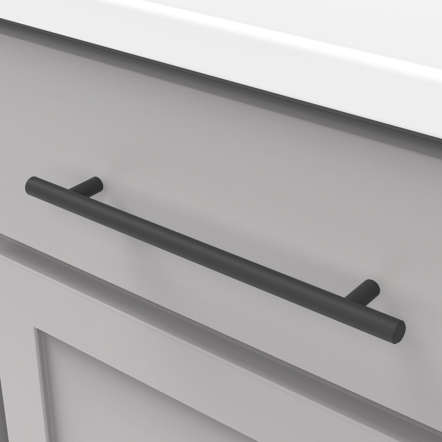 Hickory Hardware Bar Pulls Pull 7-9/16 Inch (192mm) Center to Center Hickory Hardware