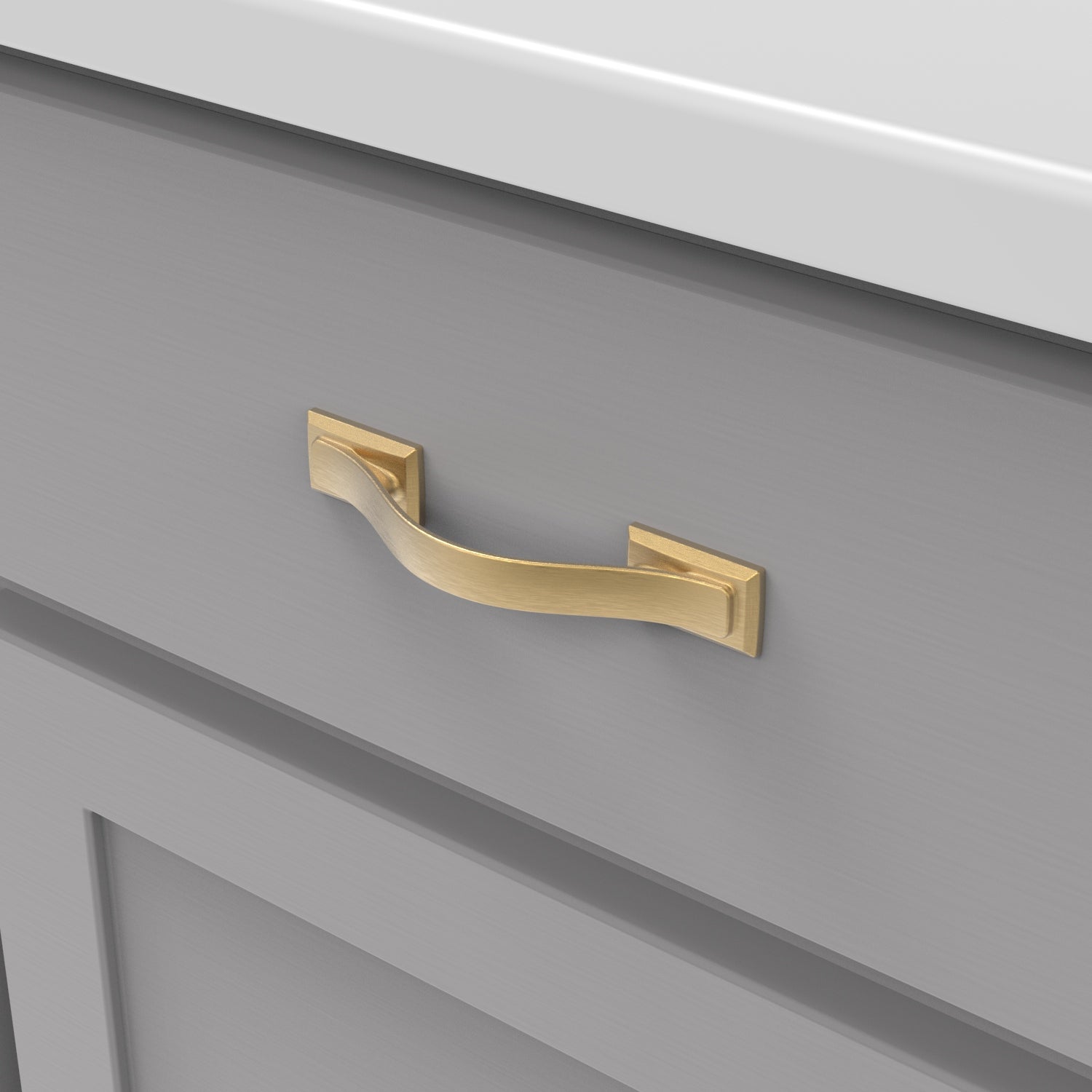 Hickory Hardware Dover Pull 3 Inch Center to Center Hickory Hardware