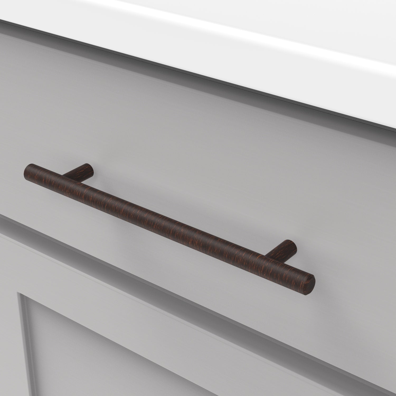 Hickory Hardware Bar Pulls Pull 6-5/16 Inch (160mm) Center to Center Hickory Hardware