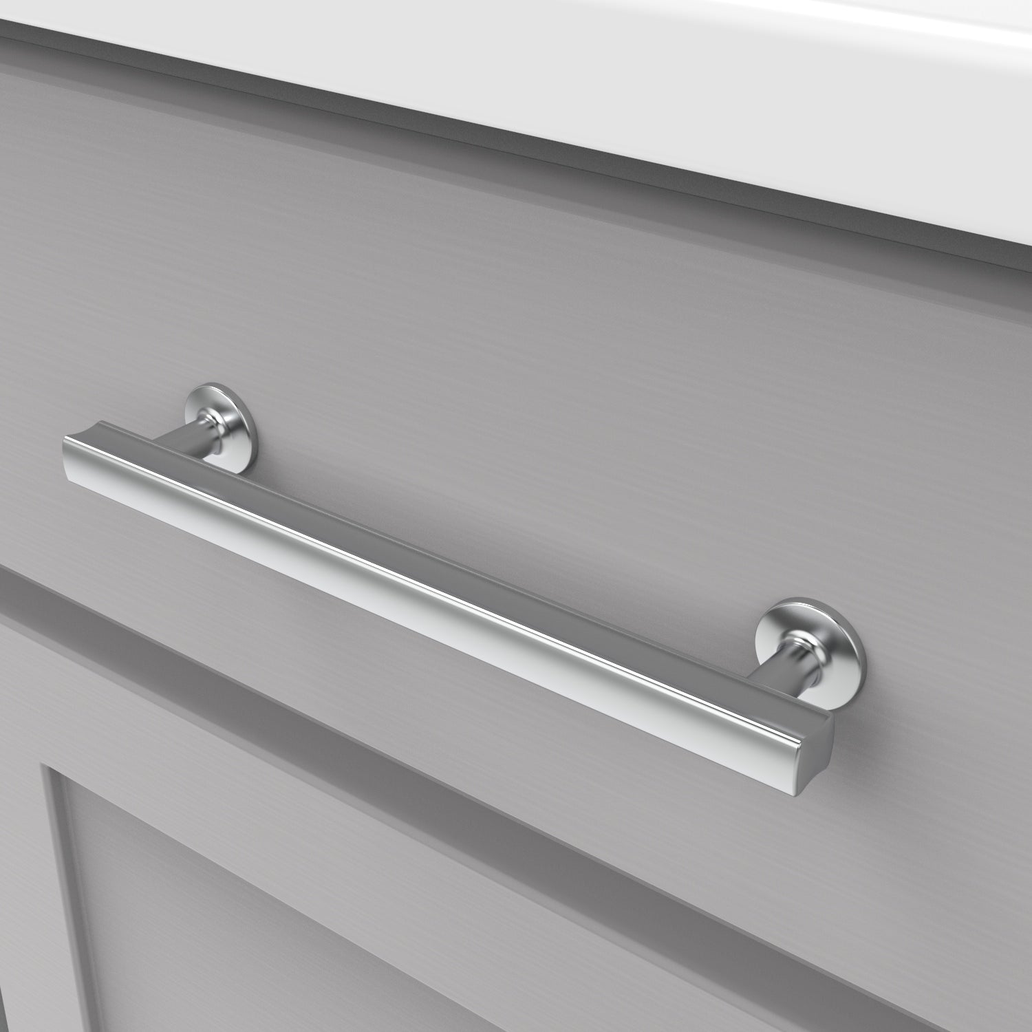 Hickory Hardware Woodward Pull 6-5/16 Inch (160mm) Center to Center Hickory Hardware