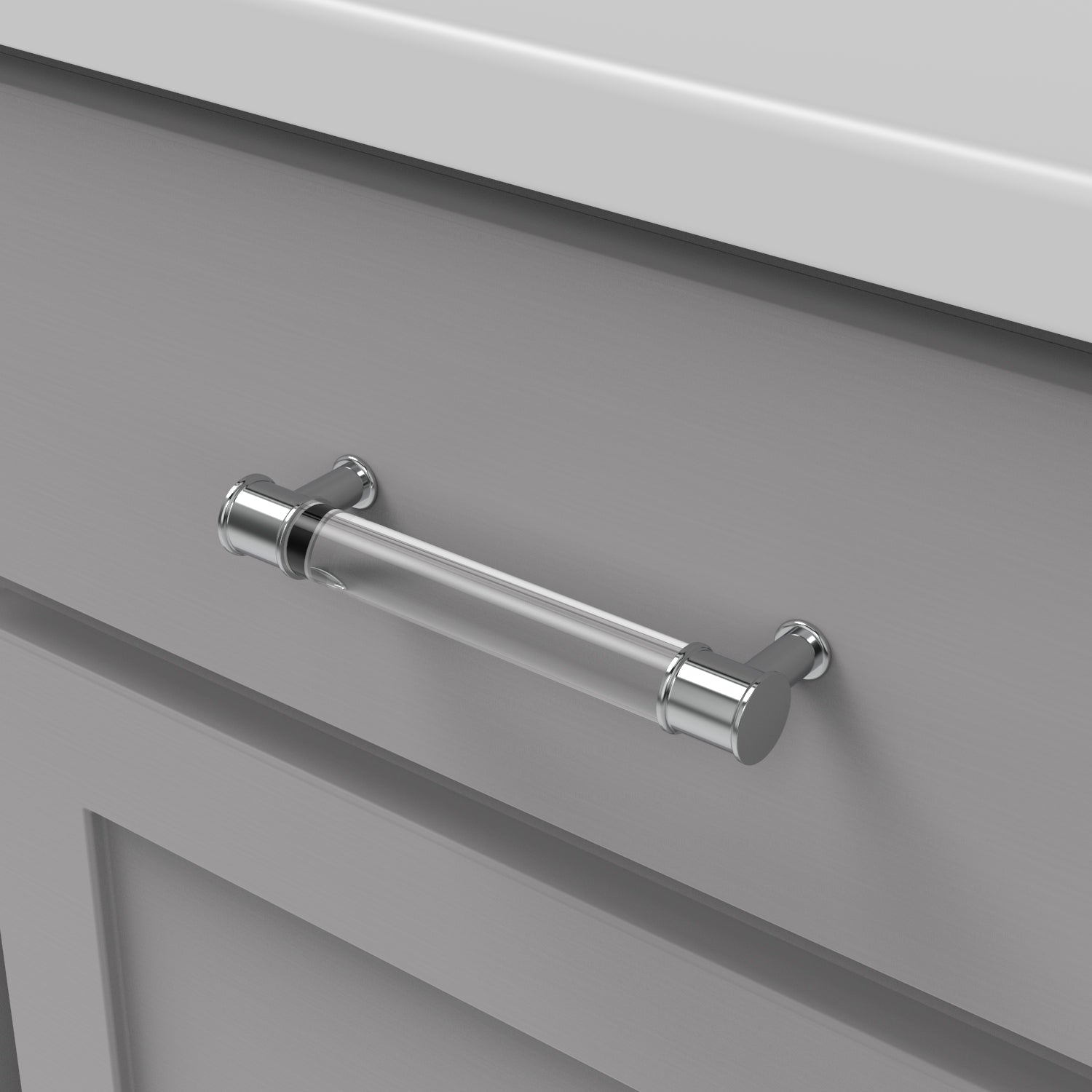 Hickory Hardware Midway Pull 5-1/16 Inch (128mm) Center to Center Hickory Hardware