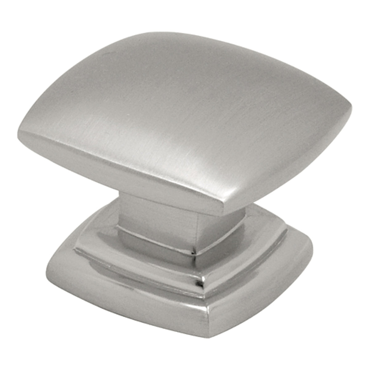 Hickory Hardware Euro-Contemporary Knob 1-1/2 Inch Square Hickory Hardware
