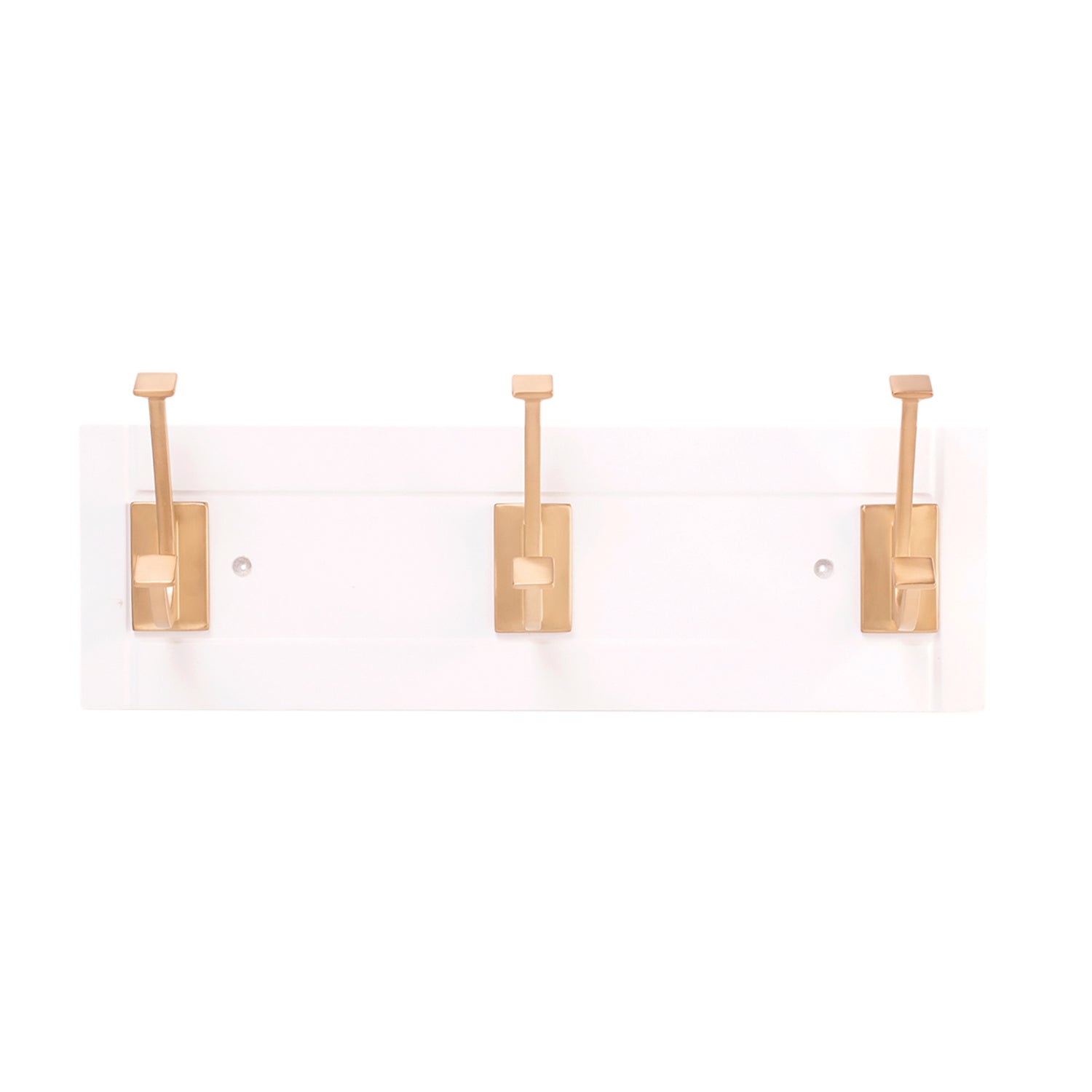 Skylight 3 Coat & Hat Hook Rail 17-1/2 Inch Long Hickory Hardware