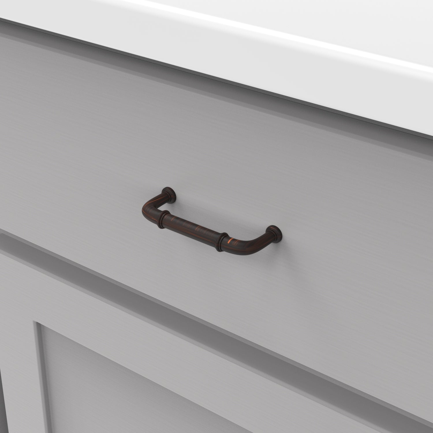 Hickory Hardware Cottage Pull 3 Inch Center to Center Hickory Hardware