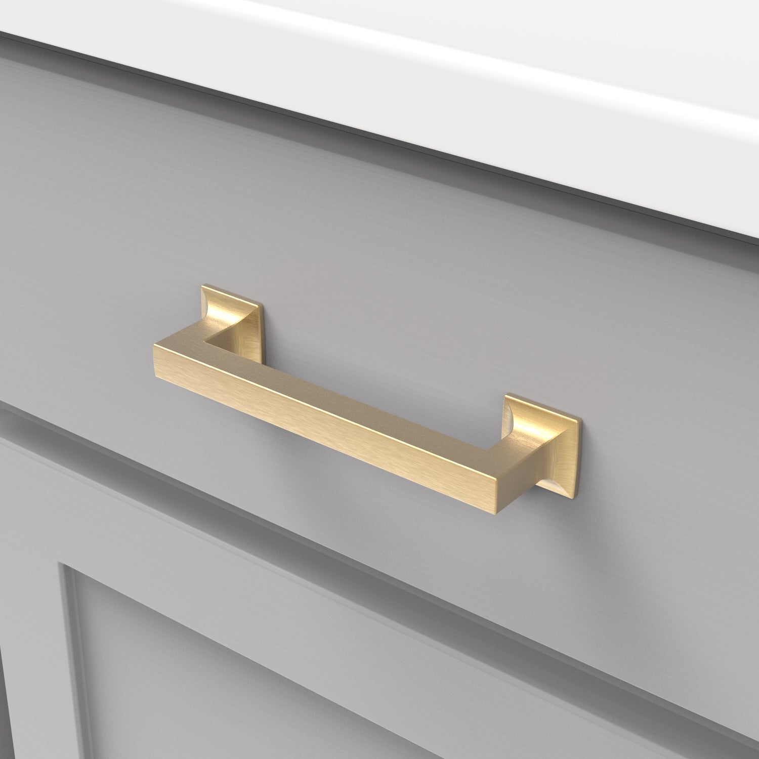 Hickory Hardware Studio Pull 5-1/16 Inch (128mm) Center to Center Hickory Hardware