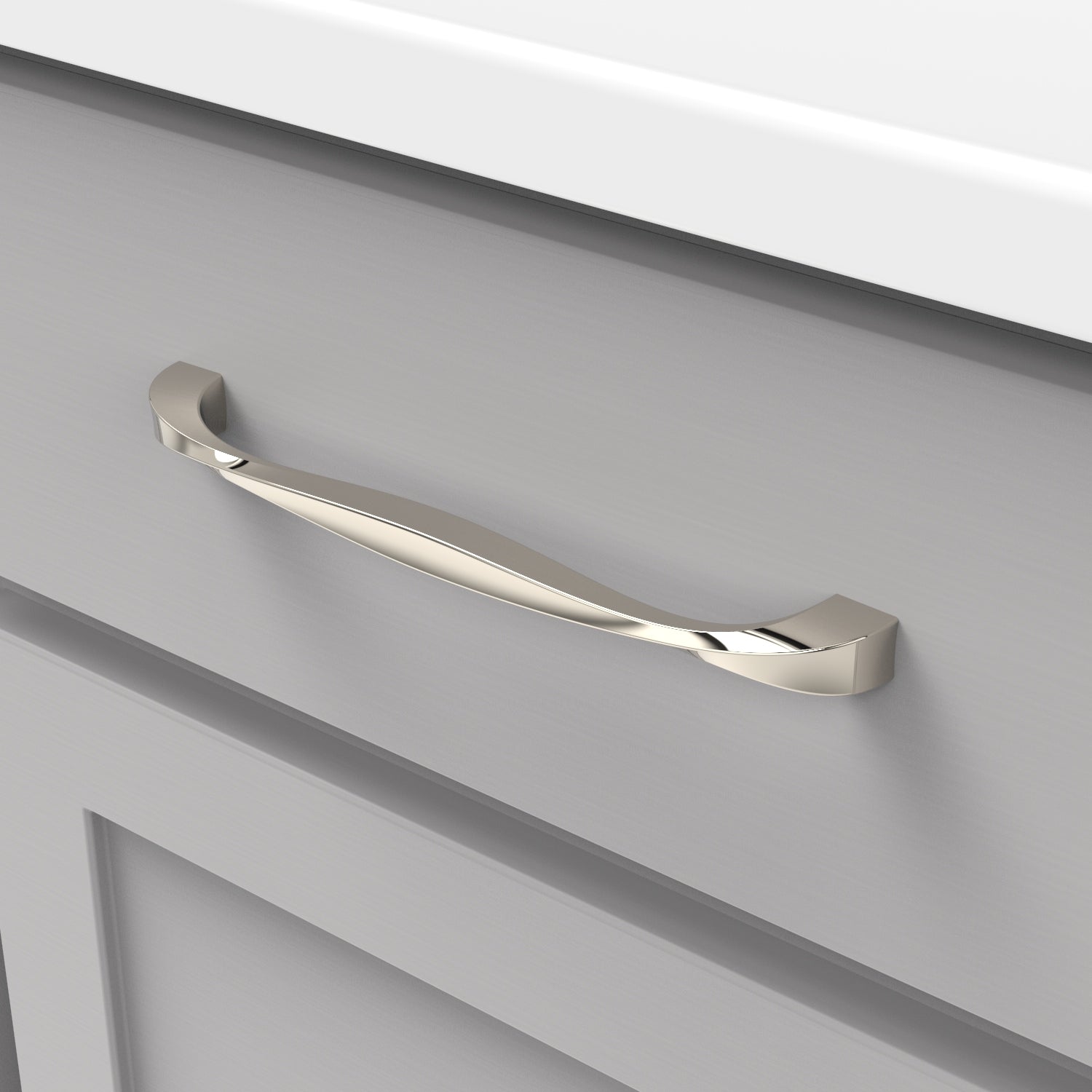 Hickory Hardware Twist Pull 7-9/16 Inch (192mm) Center to Center Hickory Hardware