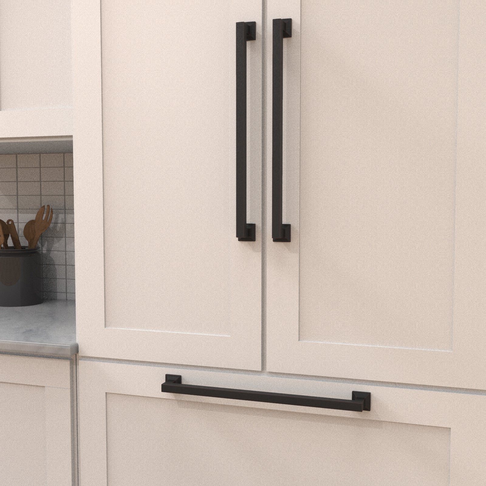 Hickory Hardware Studio Appliance Pull 18 Inch Center to Center Hickory Hardware