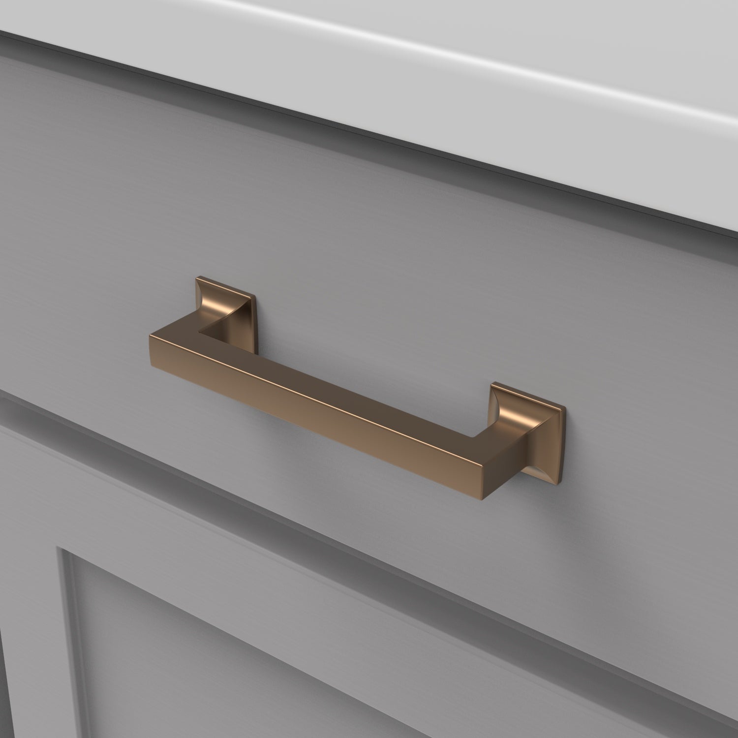 Hickory Hardware Studio Pull 5-1/16 Inch (128mm) Center to Center Hickory Hardware