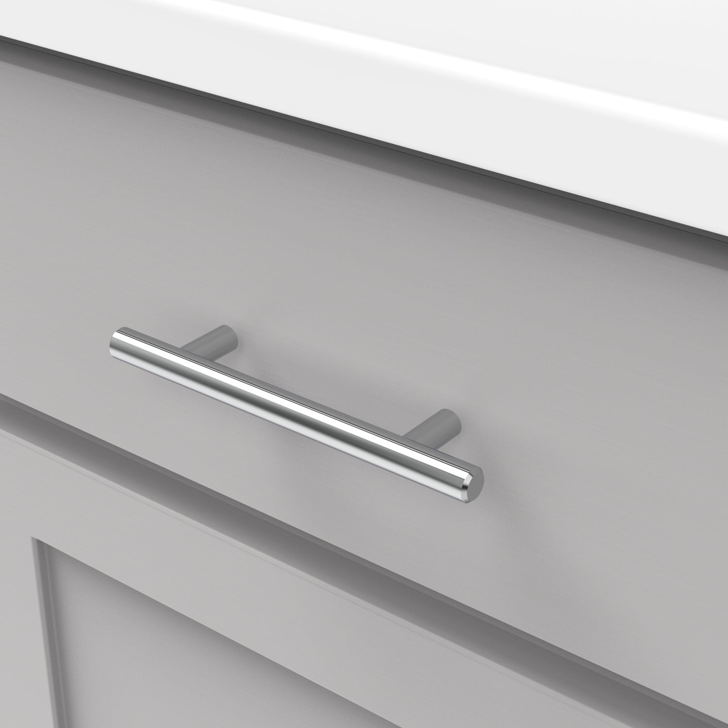 Hickory Hardware Bar Pulls Pull 3-3/4 Inch (96mm) Center to Center Hickory Hardware
