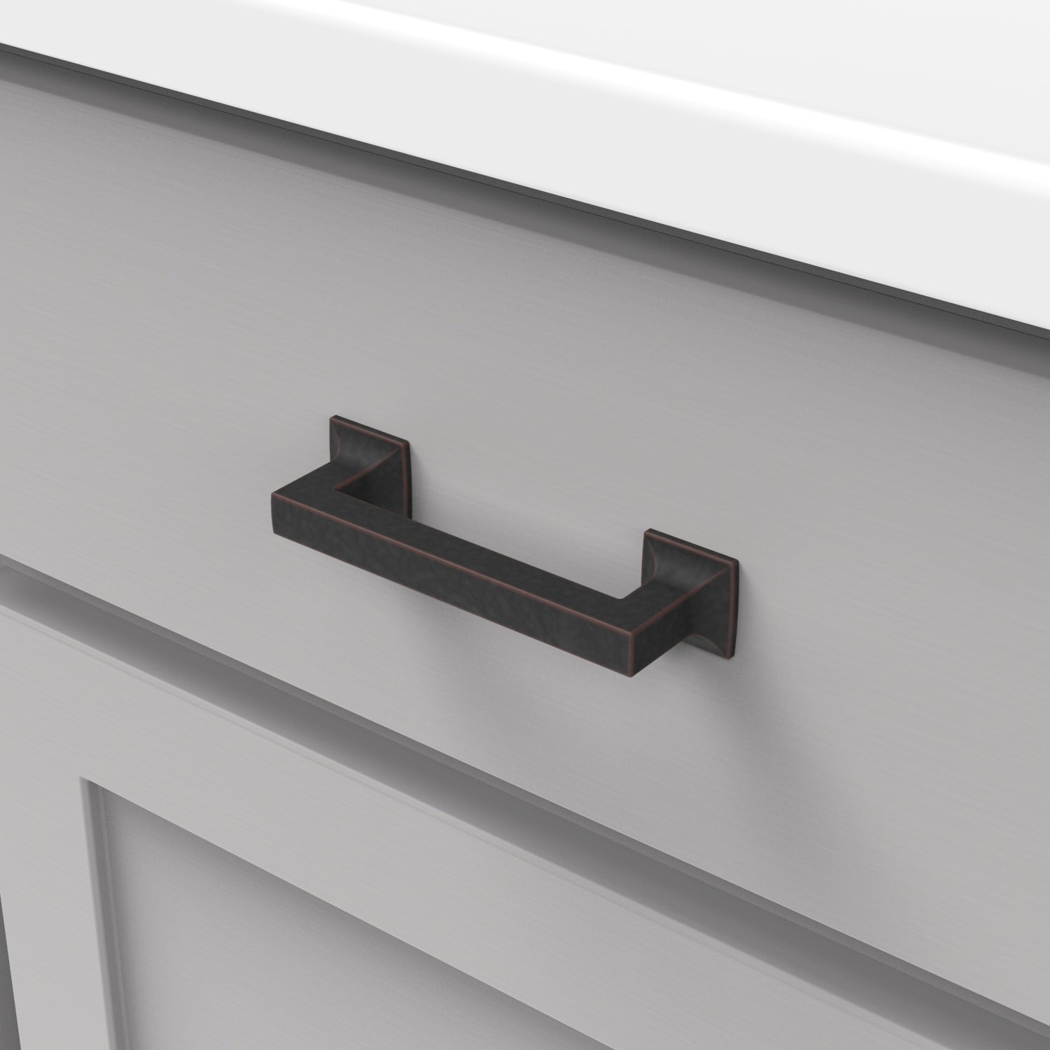Hickory Hardware Studio Pull 3-3/4 Inch (96mm) Center to Center Hickory Hardware