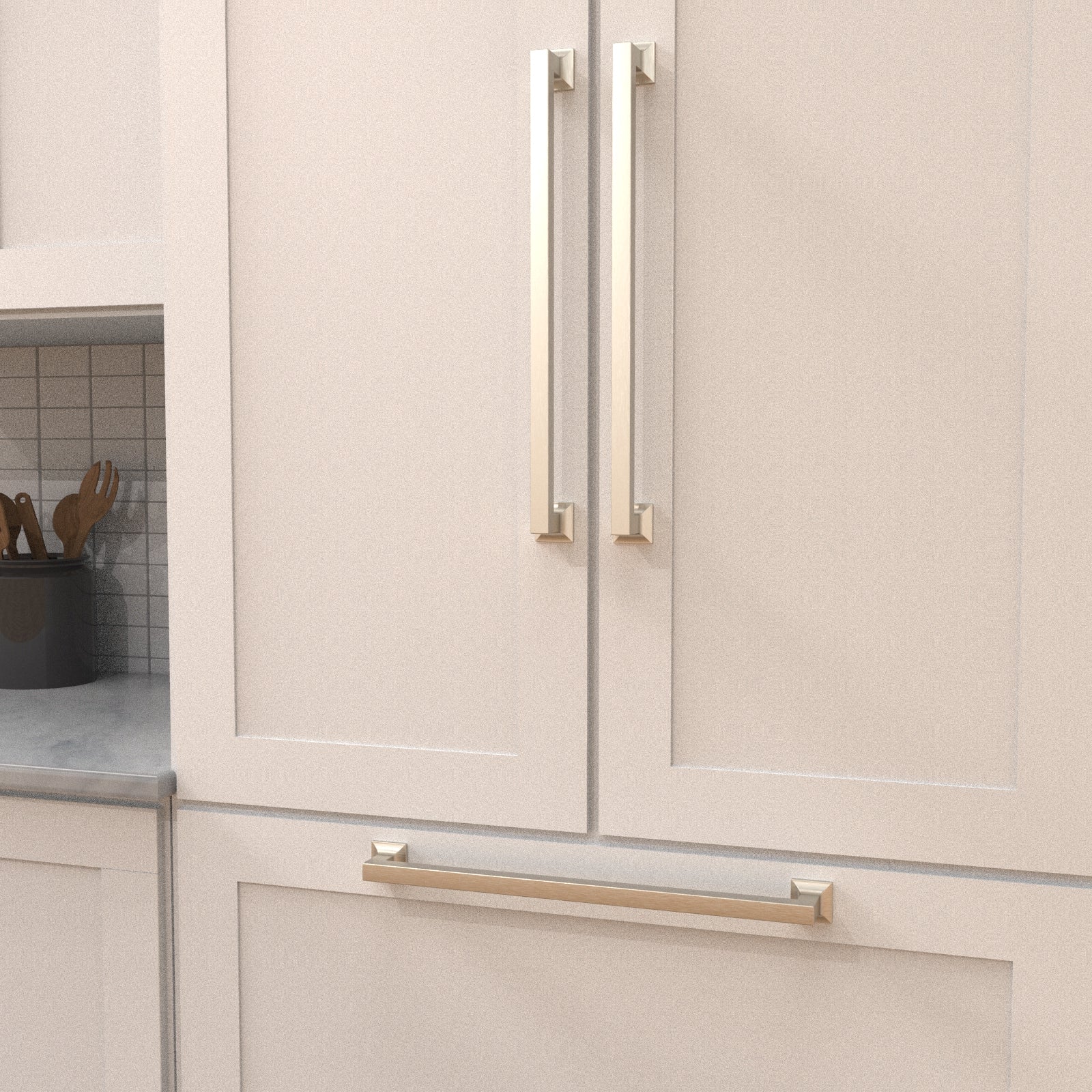 Hickory Hardware Studio Appliance Pull 18 Inch Center to Center Hickory Hardware