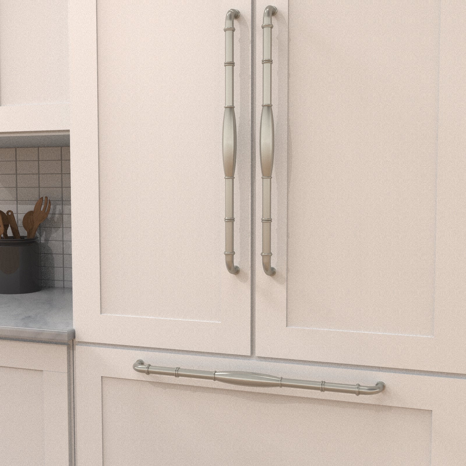 Hickory Hardware Williamsburg Appliance Pull 24 Inch Center to Center Hickory Hardware