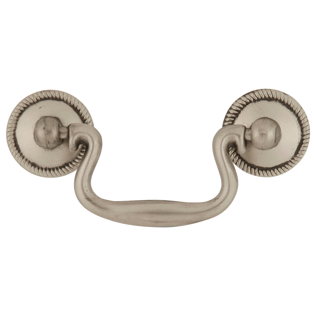 Hickory Hardware Manor House Rosette Backplate Pull 2-1/2 Inch Center to Center Hickory Hardware