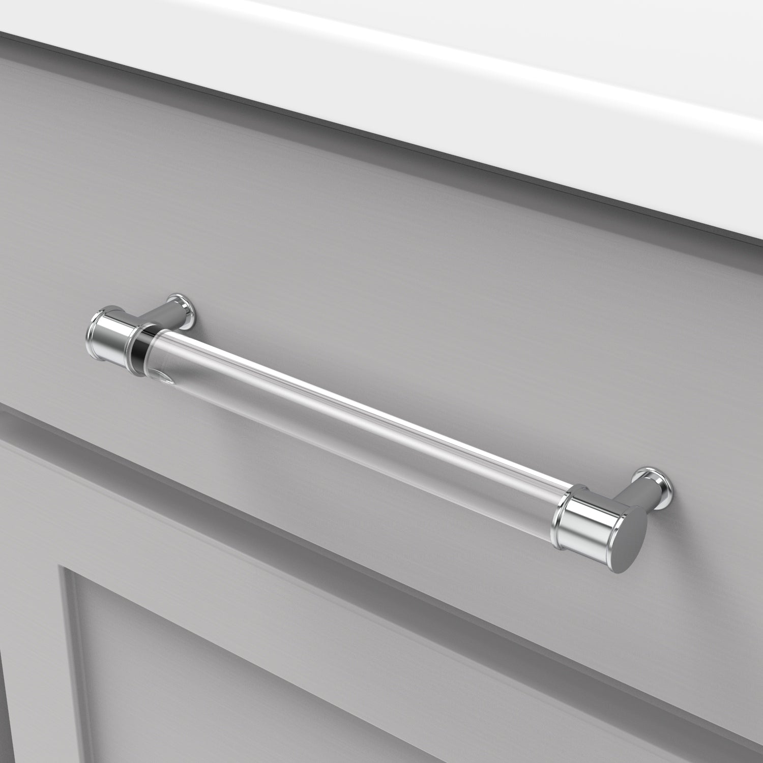 Hickory Hardware Midway Pull 7-9/16 Inch (192mm) Center to Center Hickory Hardware