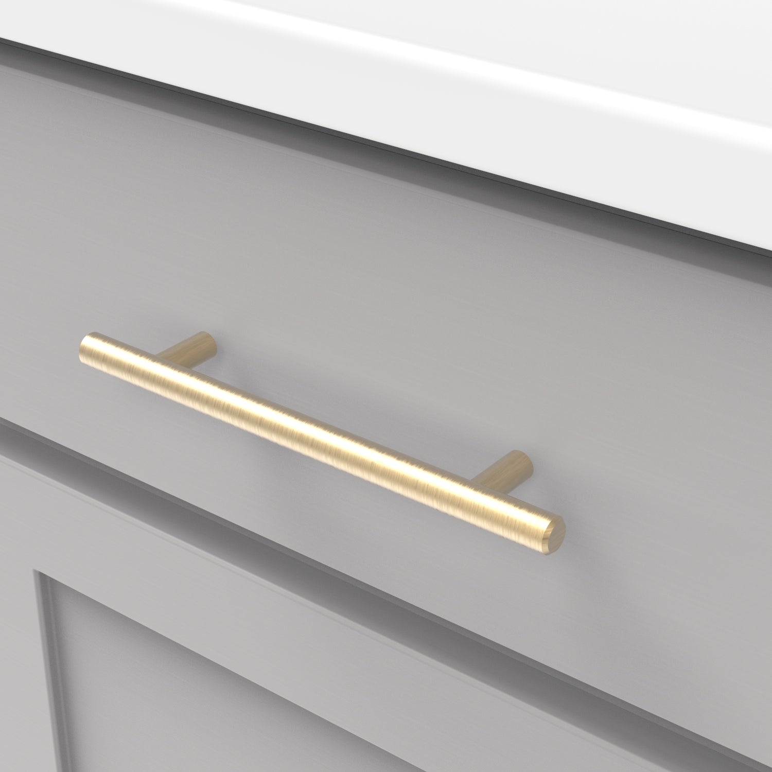 Hickory Hardware Bar Pulls Pull 5-1/16 Inch (128mm) Center to Center Hickory Hardware