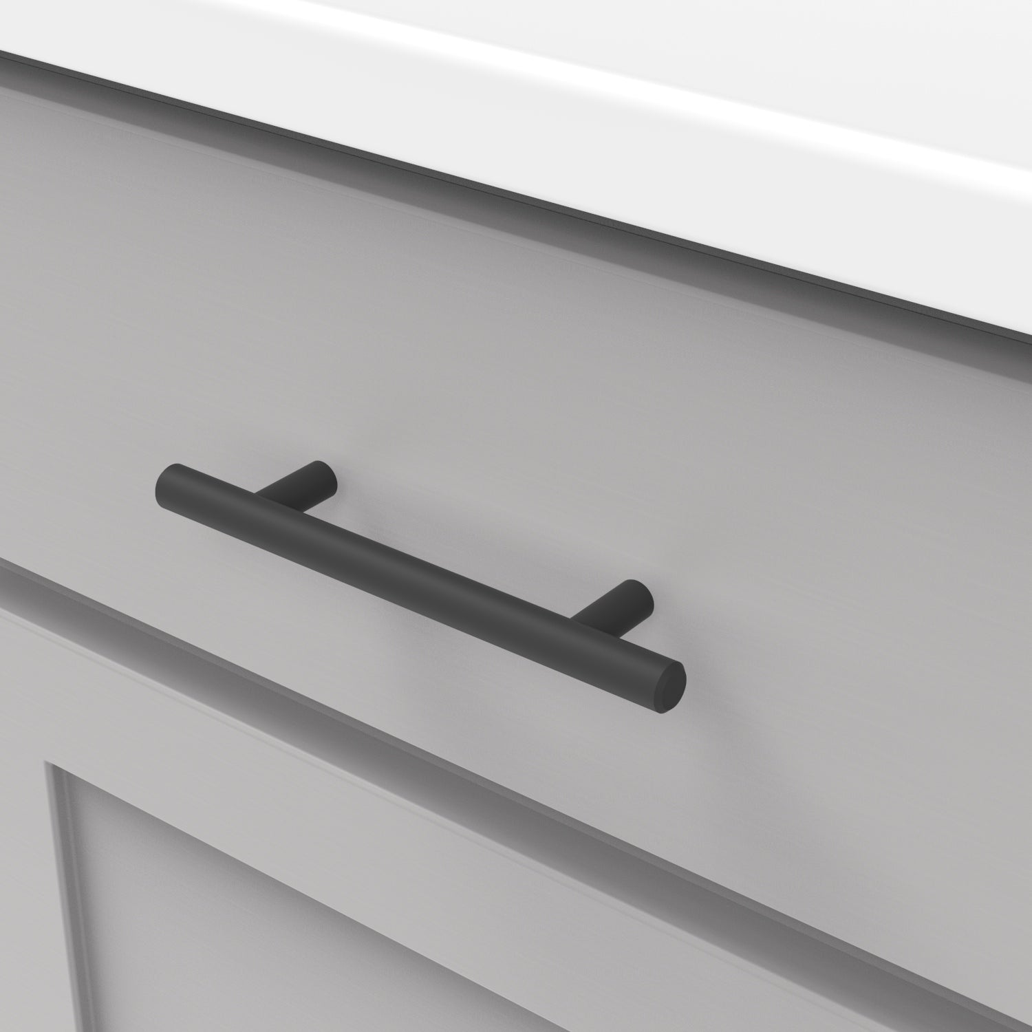 Hickory Hardware Bar Pulls Pull 3-3/4 Inch (96mm) Center to Center Hickory Hardware