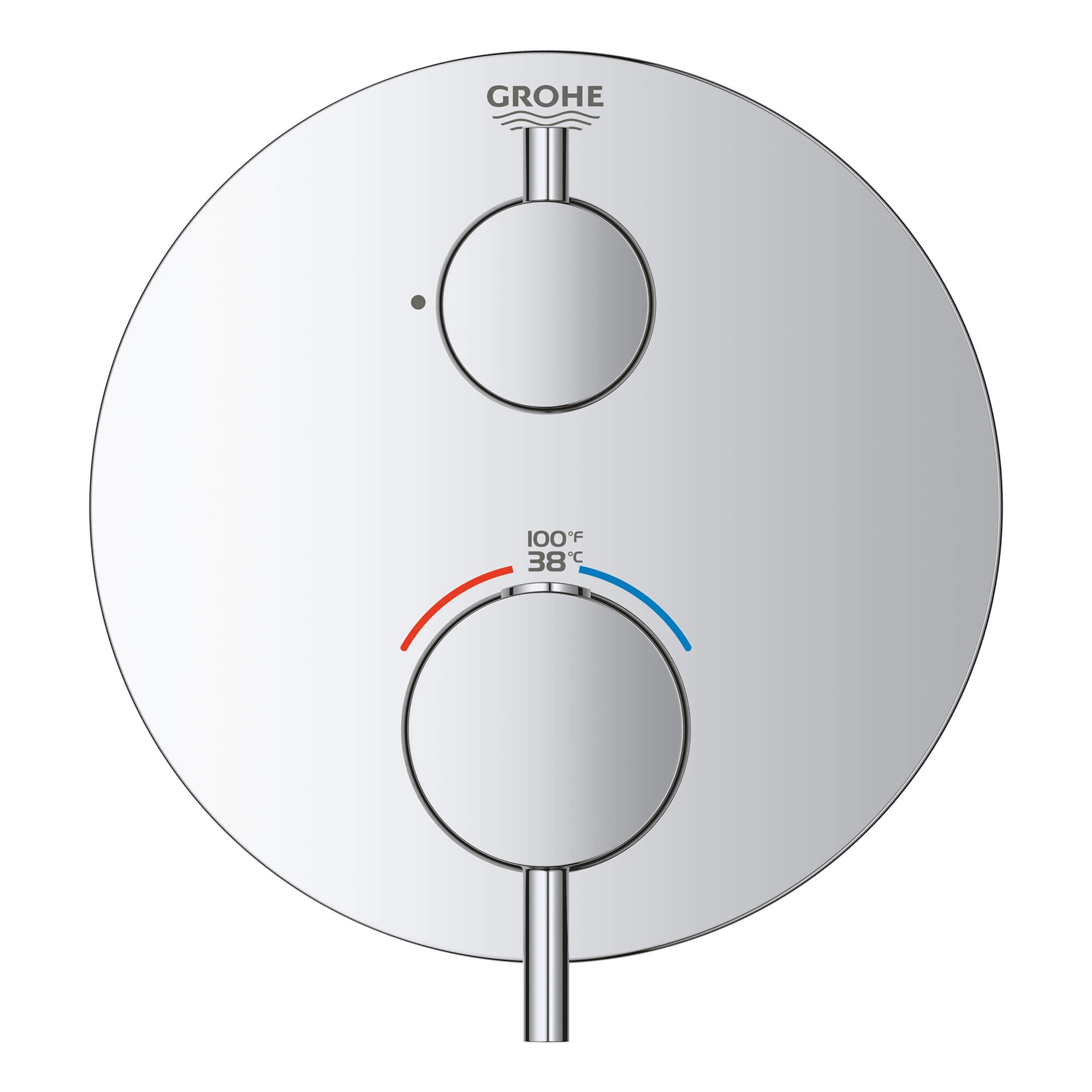 Grohe Single Function 2-Handle Thermostatic Valve Trim Grohe