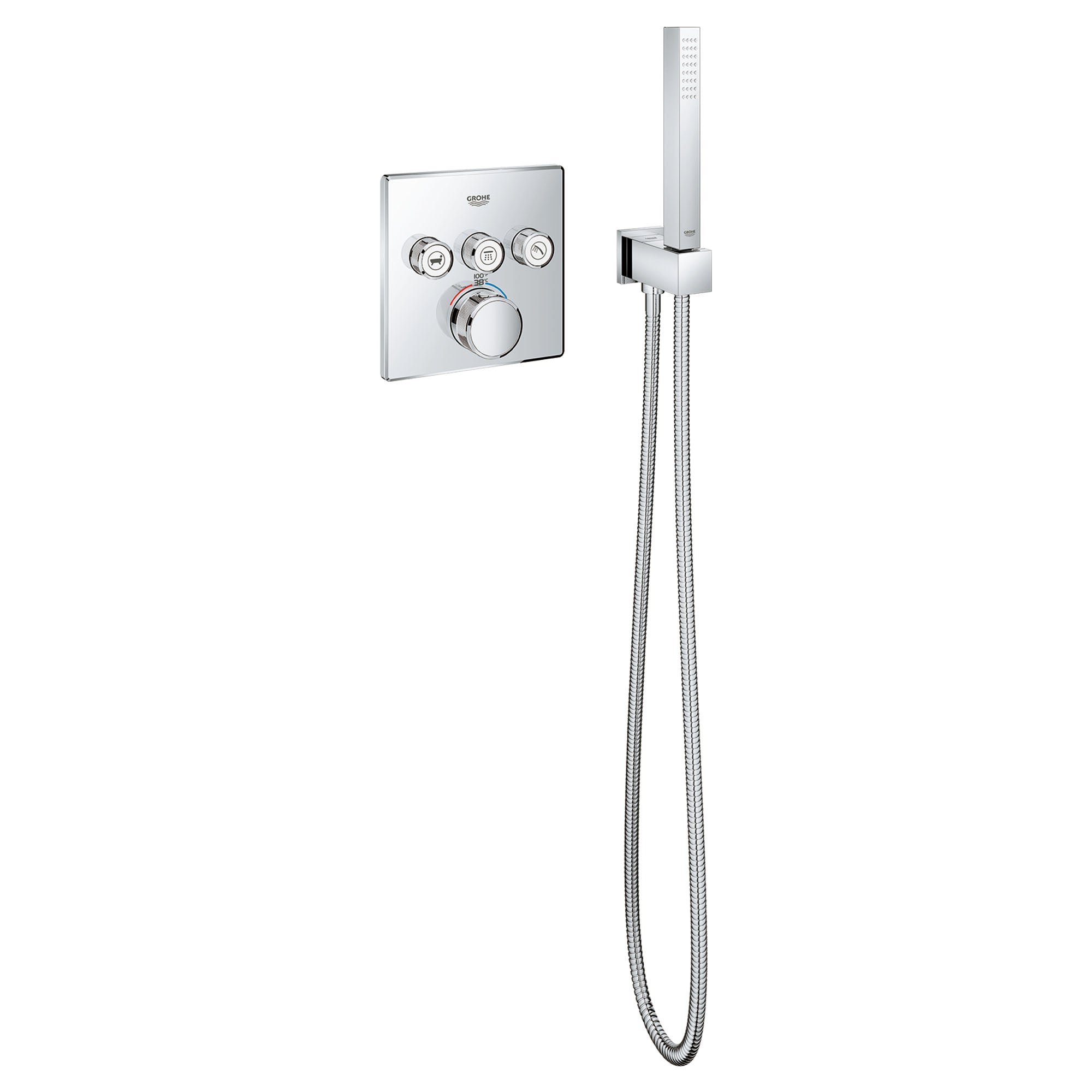Grohe Triple Function Thermostatic Valve Trim Grohe