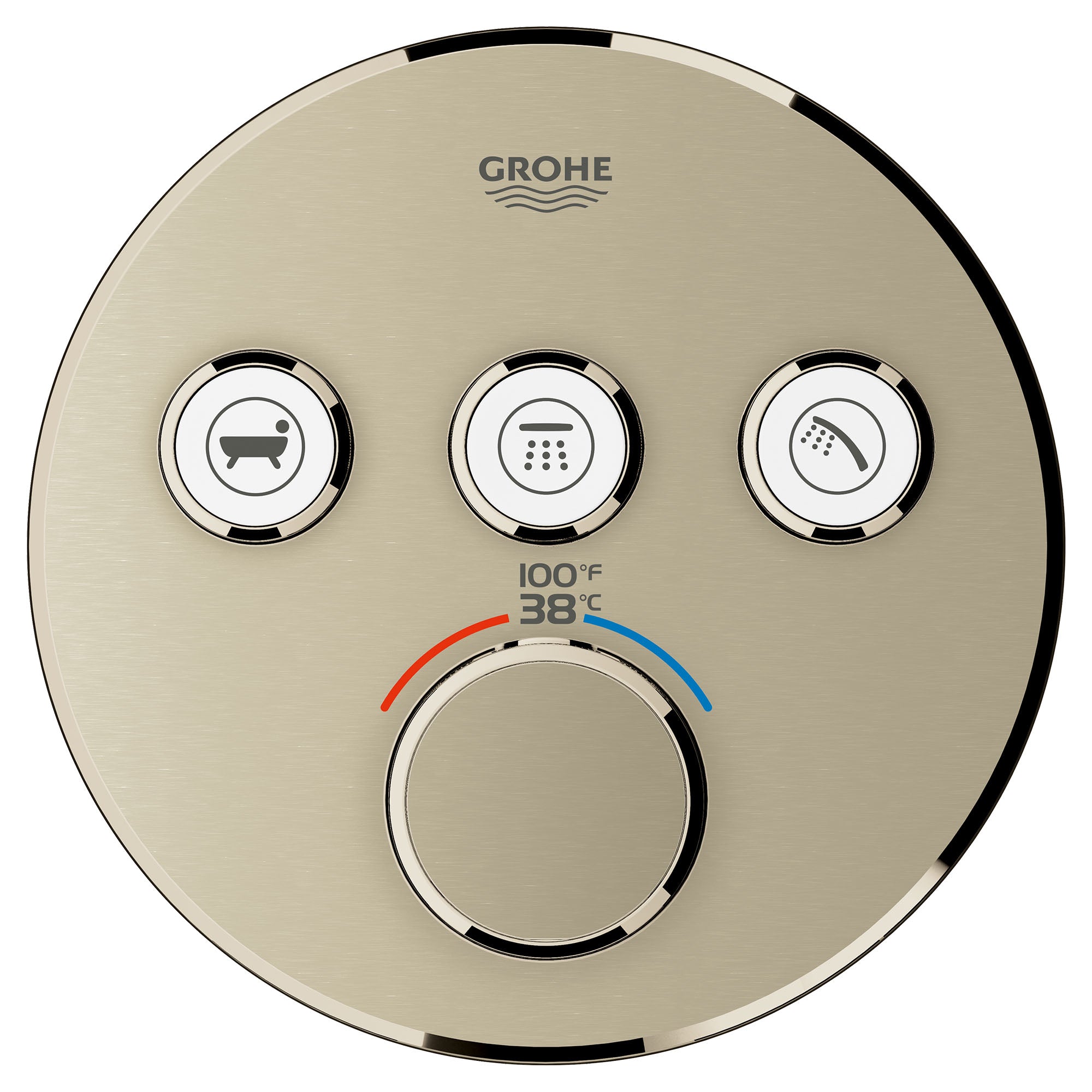 Grohe Triple Function Thermostatic Valve Trim Grohe