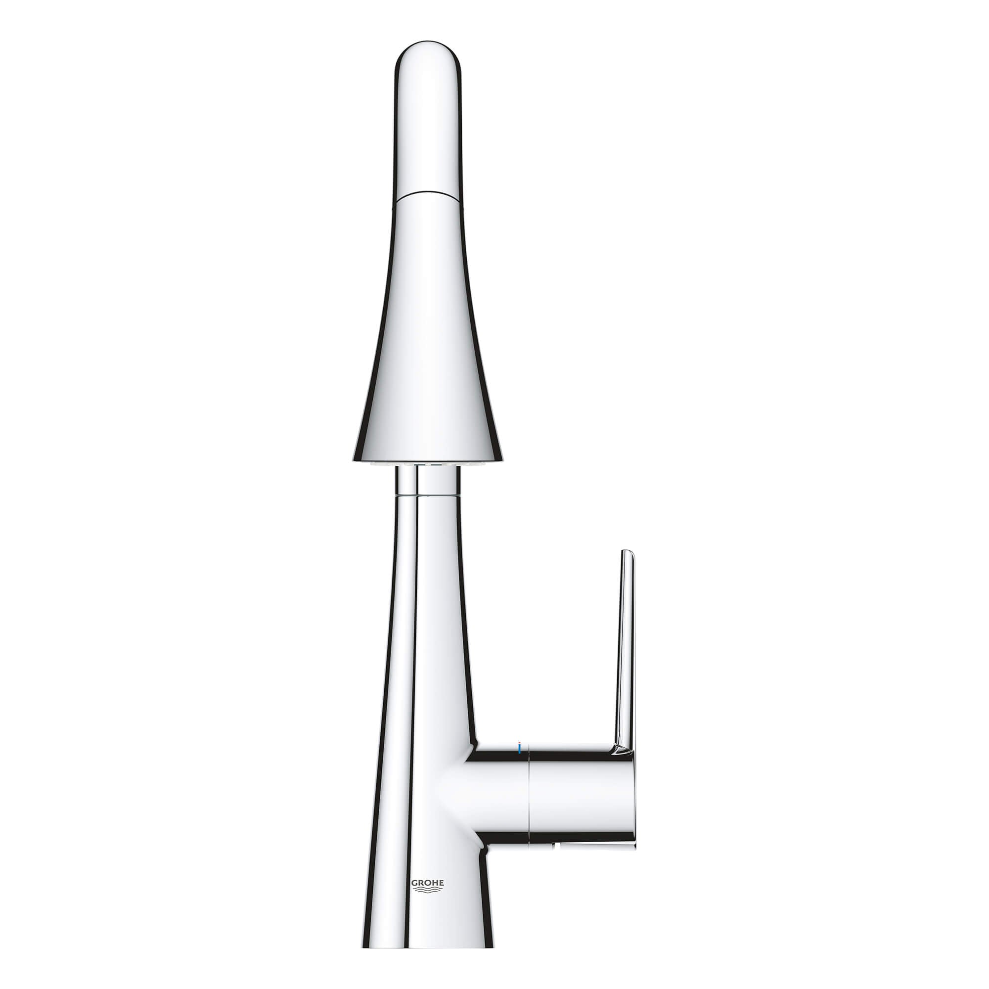 Grohe Pull Down Kitchen Faucet Single-Handle Triple Spray 1.75 GPM Grohe