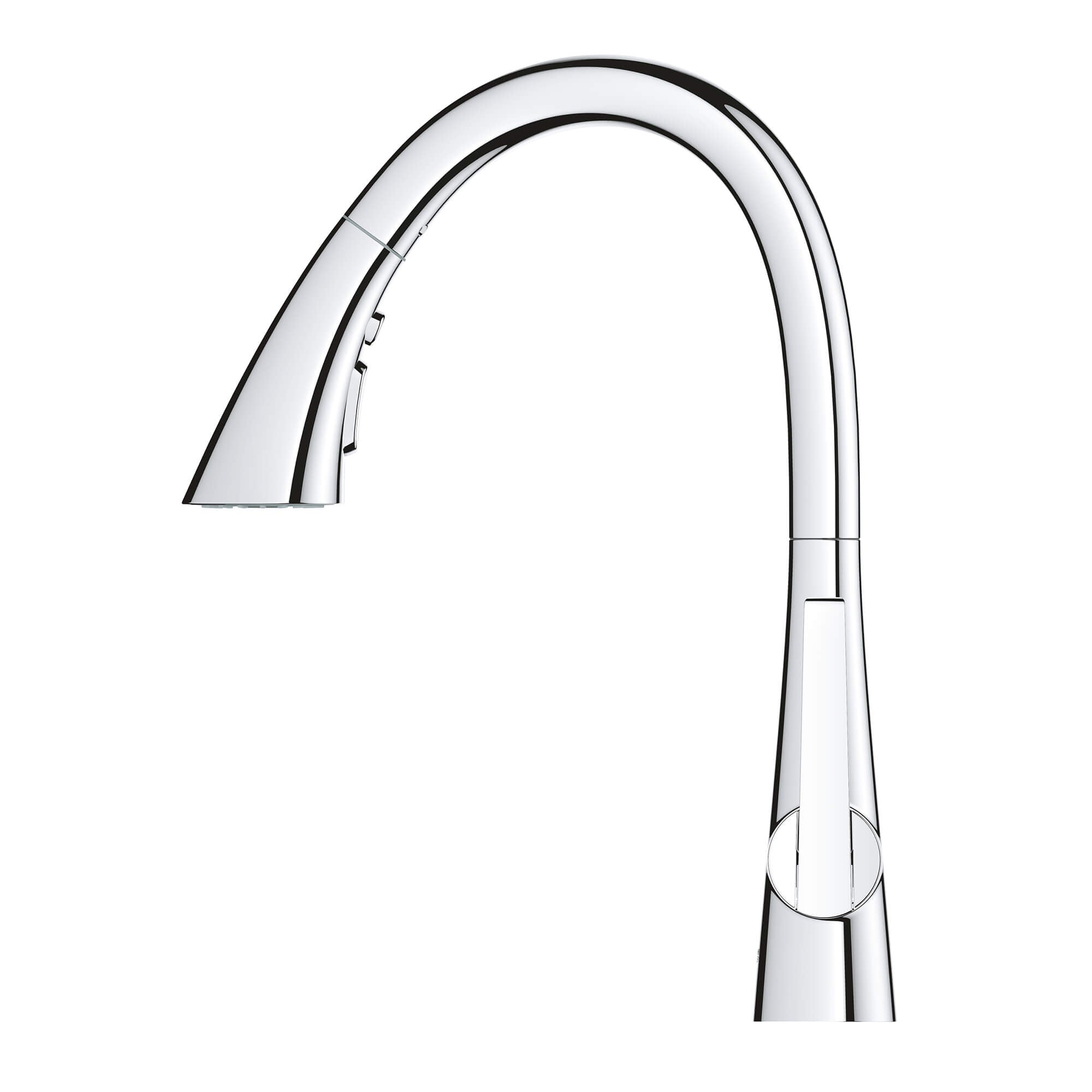 Grohe Pull Down Kitchen Faucet Single-Handle Triple Spray 1.75 GPM Grohe
