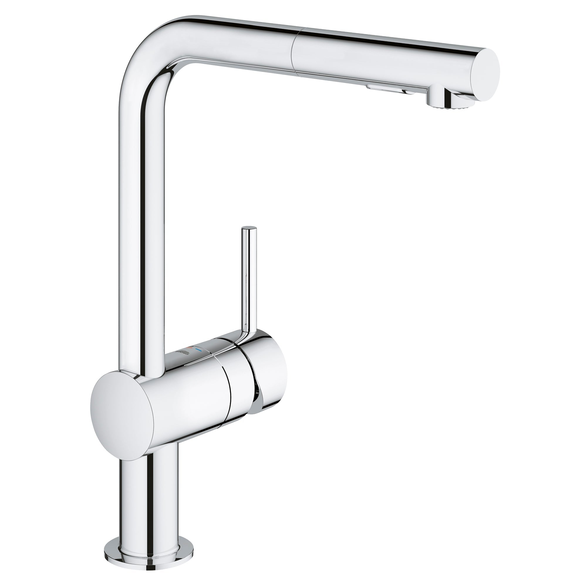 Grohe Single Handle Pull-Out Kitchen Faucet Dual Spray 1.75 GPM Grohe