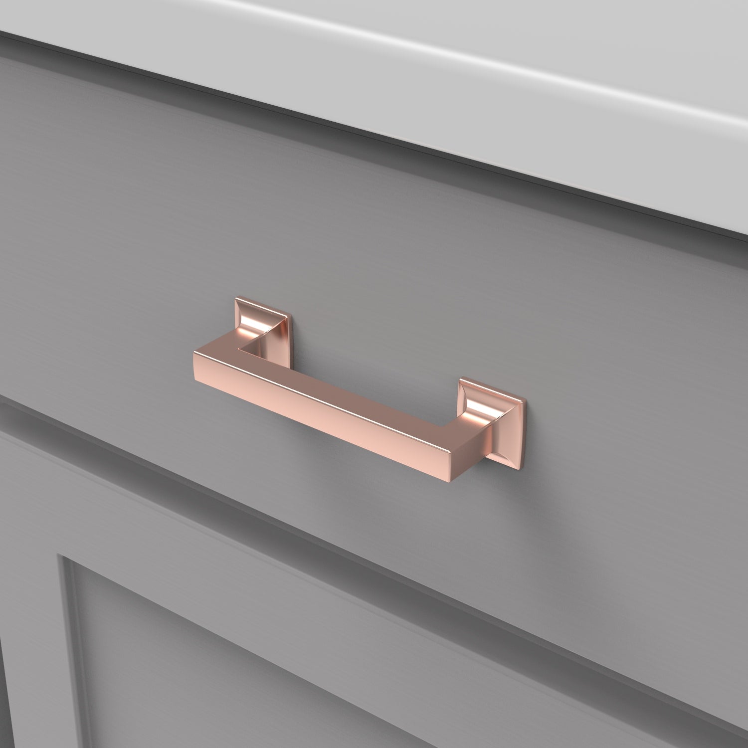 Hickory Hardware Studio Pull 3-3/4 Inch (96mm) Center to Center Hickory Hardware