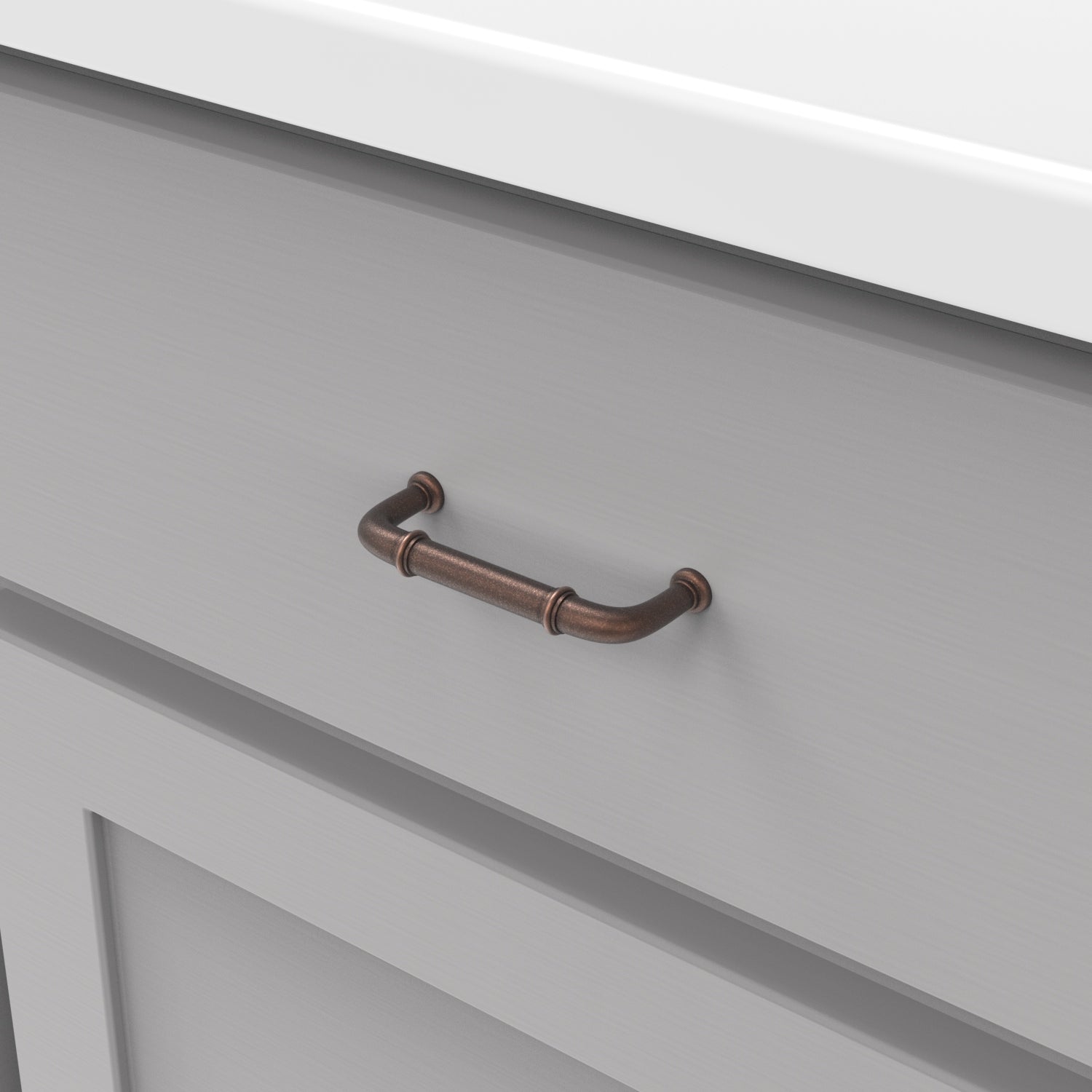 Hickory Hardware Cottage Pull 3 Inch Center to Center Hickory Hardware