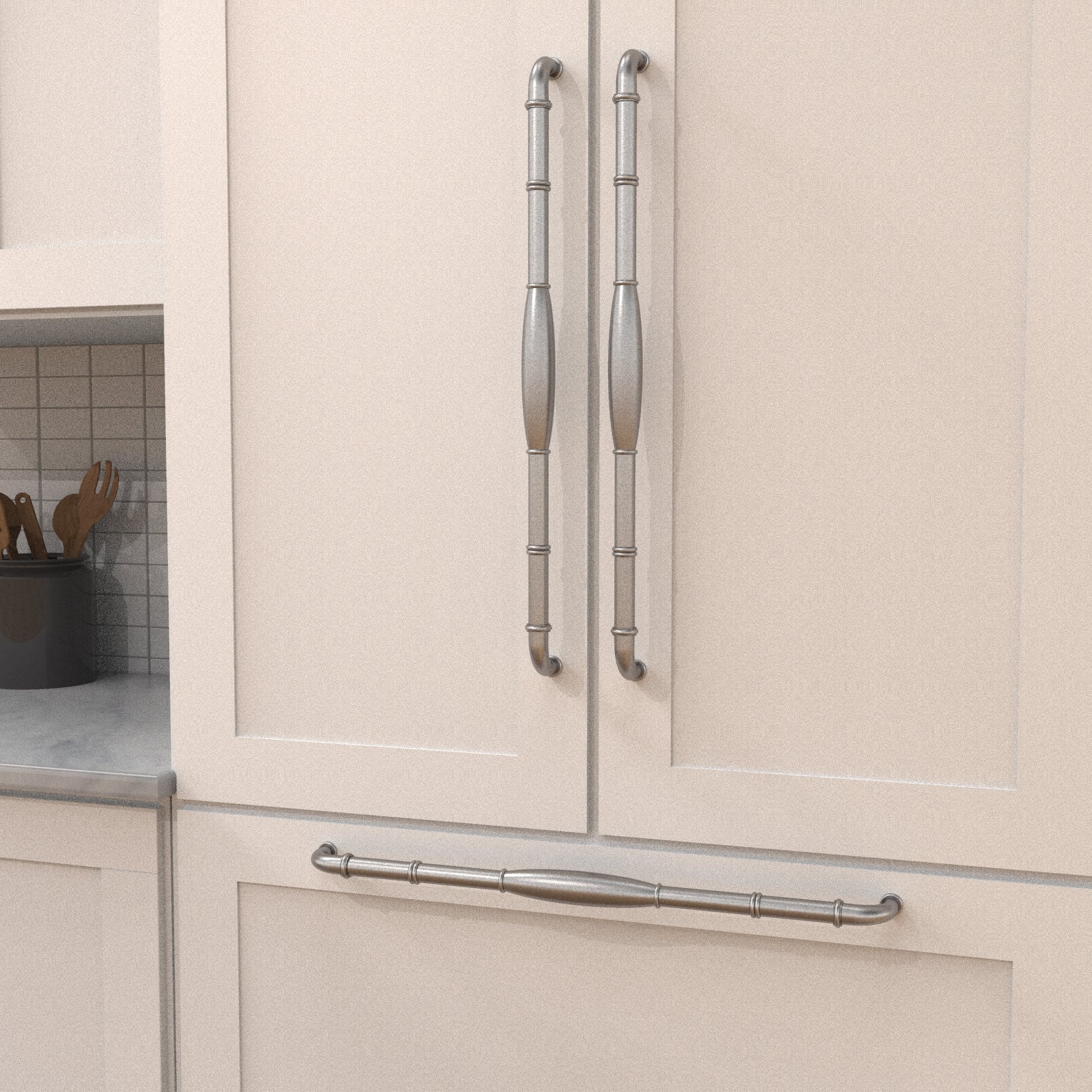 Hickory Hardware Williamsburg Appliance Pull 24 Inch Center to Center Hickory Hardware